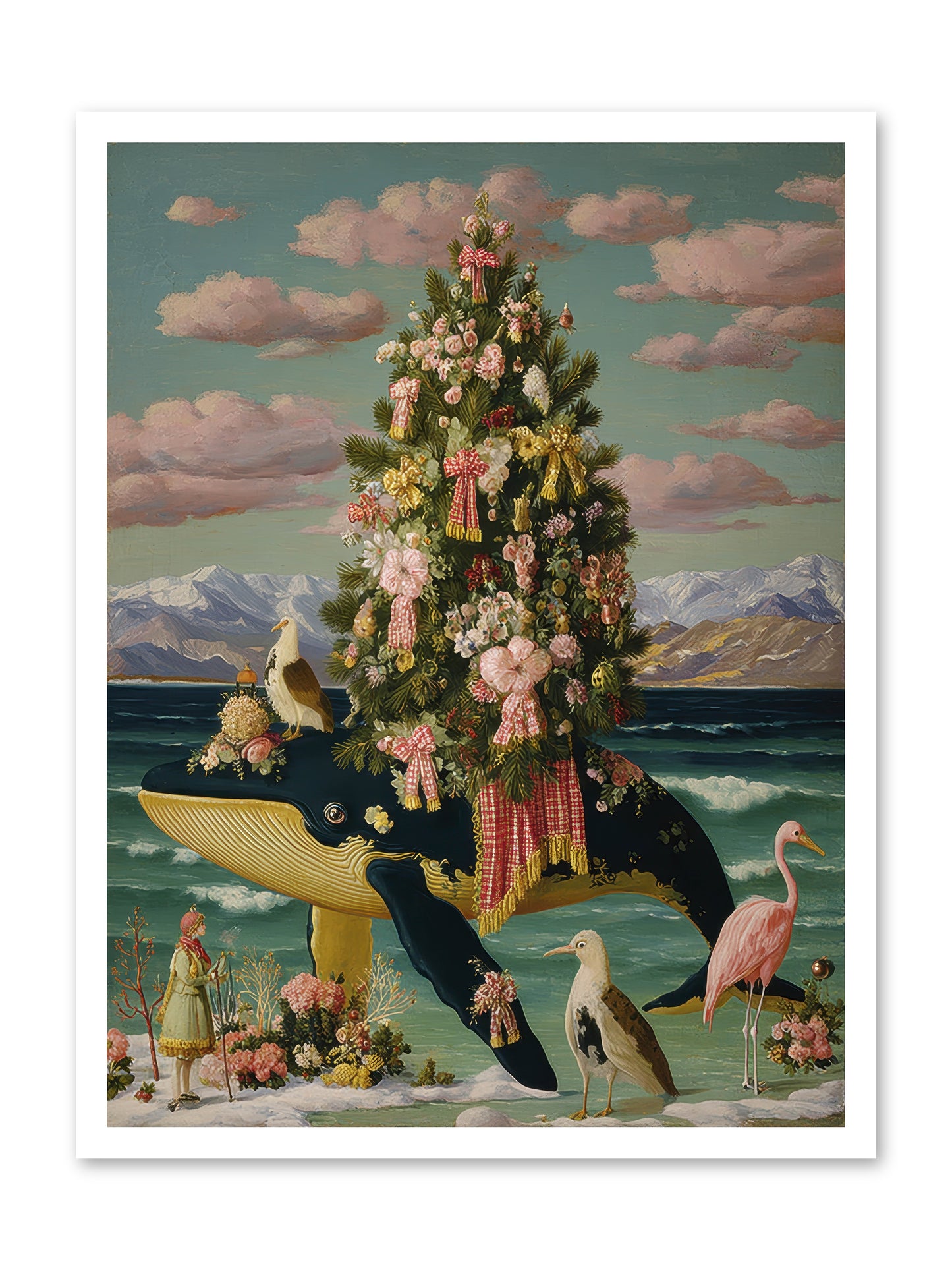 Neptune's Noble Fir -- Loose Canvas Print 24x32