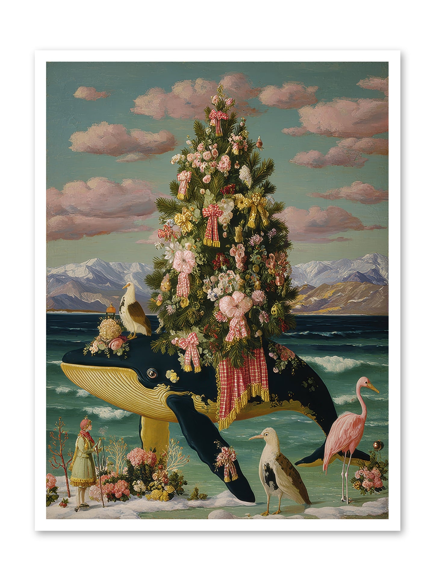 Neptune's Noble Fir -- Loose Canvas Print 30x40