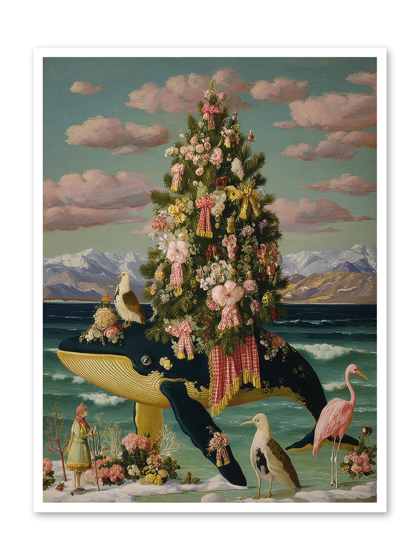 Neptune's Noble Fir -- Loose Canvas Print 36x48
