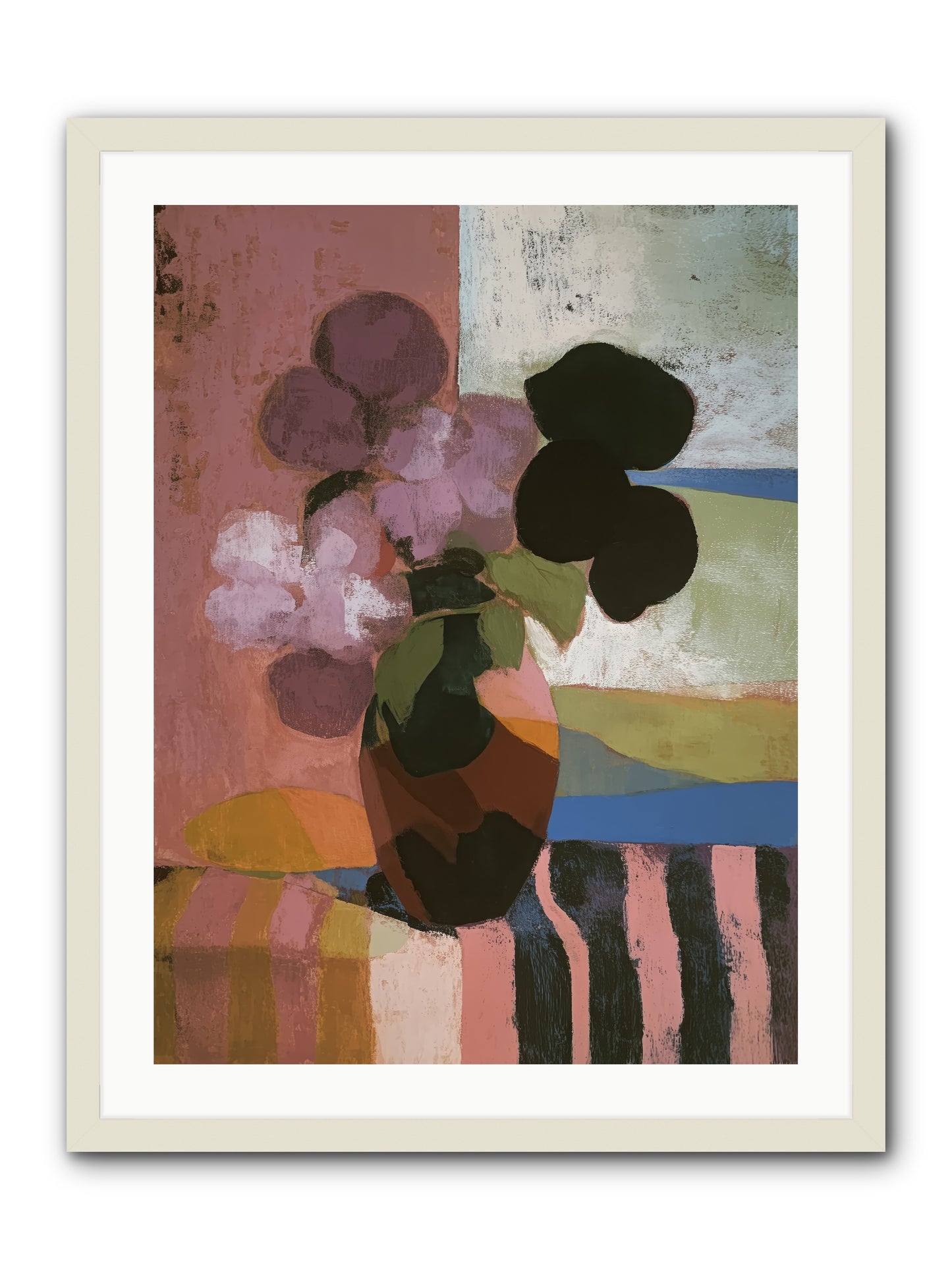 Netherfield -- Framed Print - White 24x32