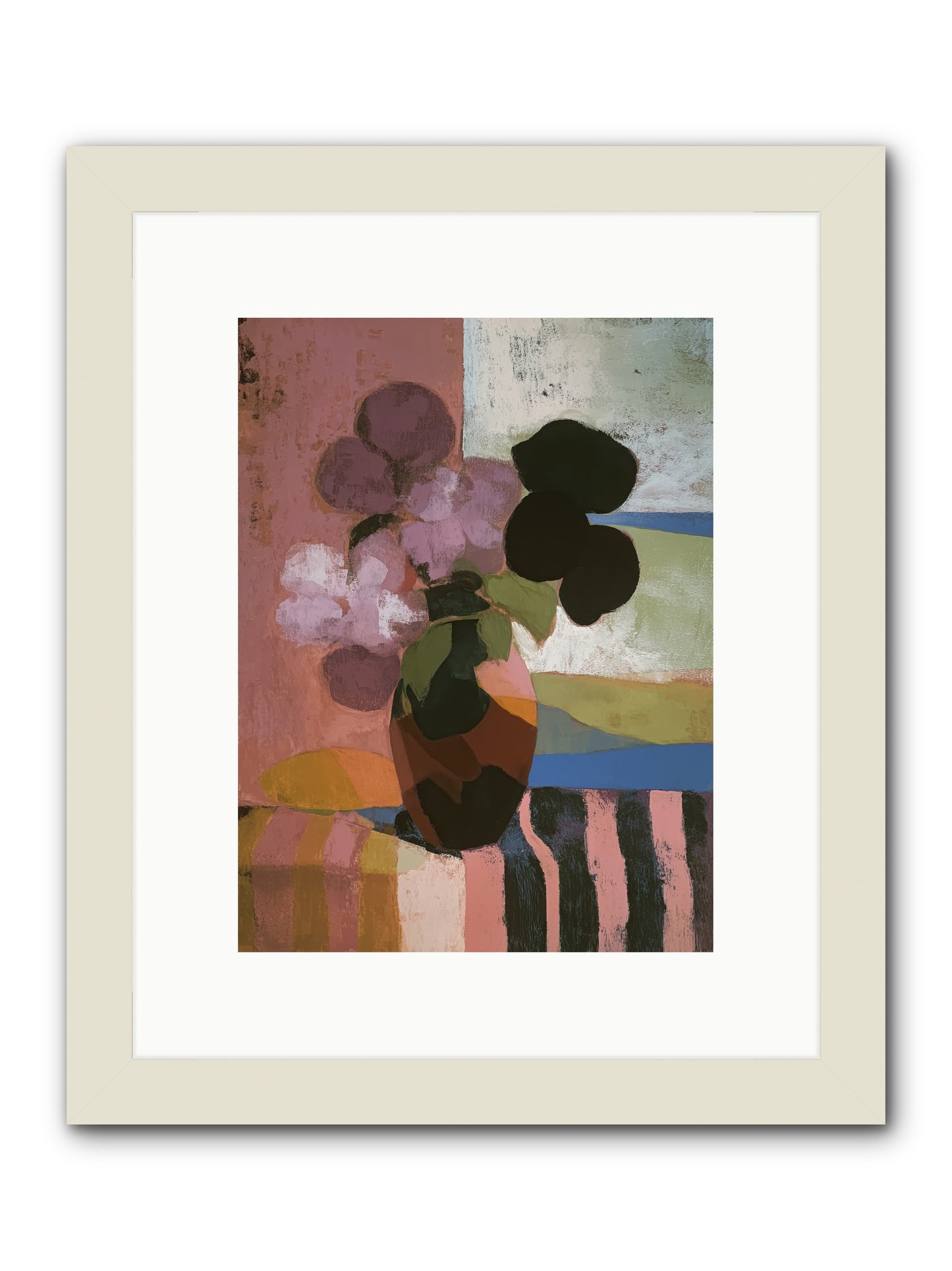 Netherfield -- Framed Print - White 9x12