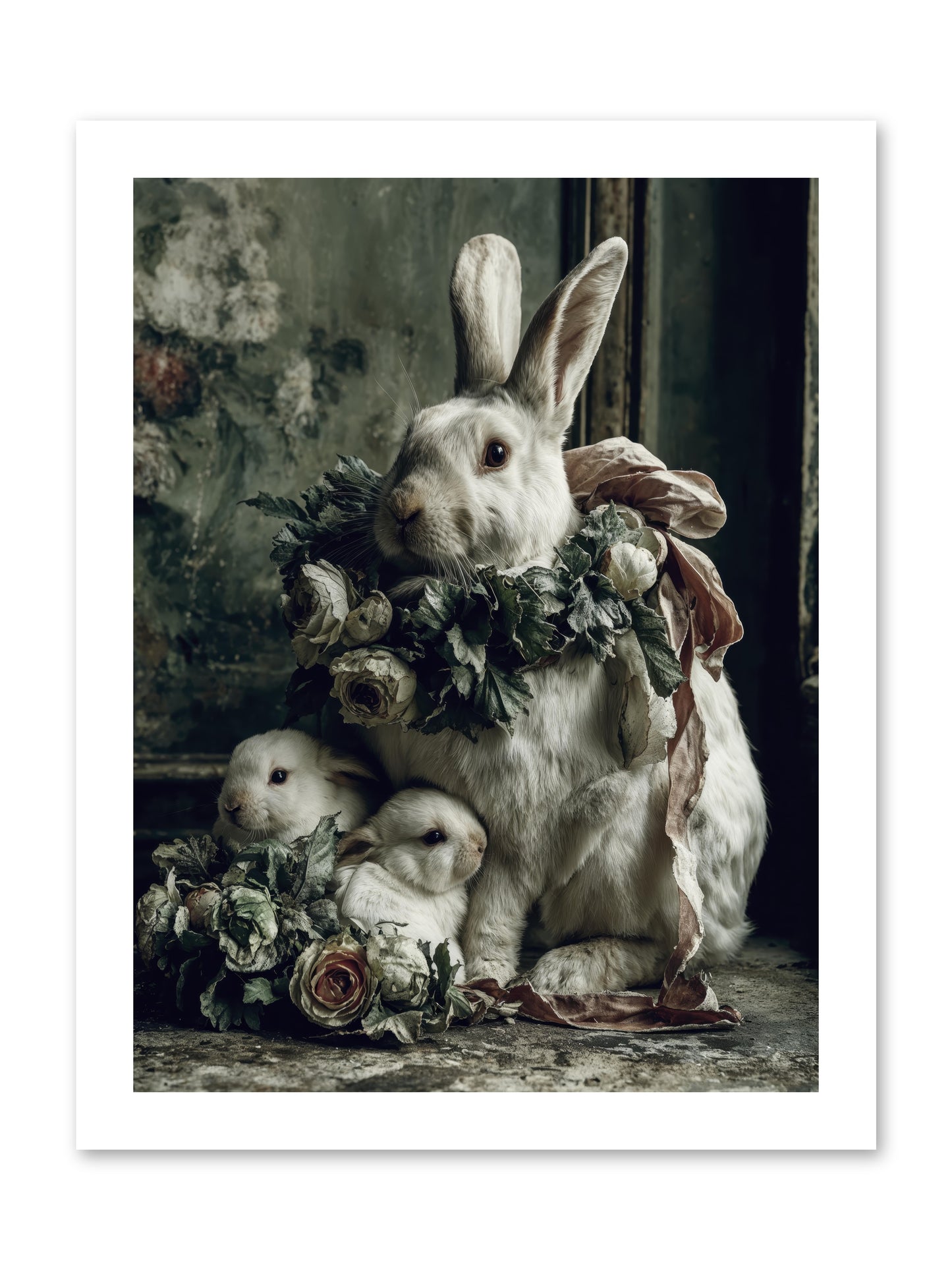 Never ending story -- Paper Print 12x16