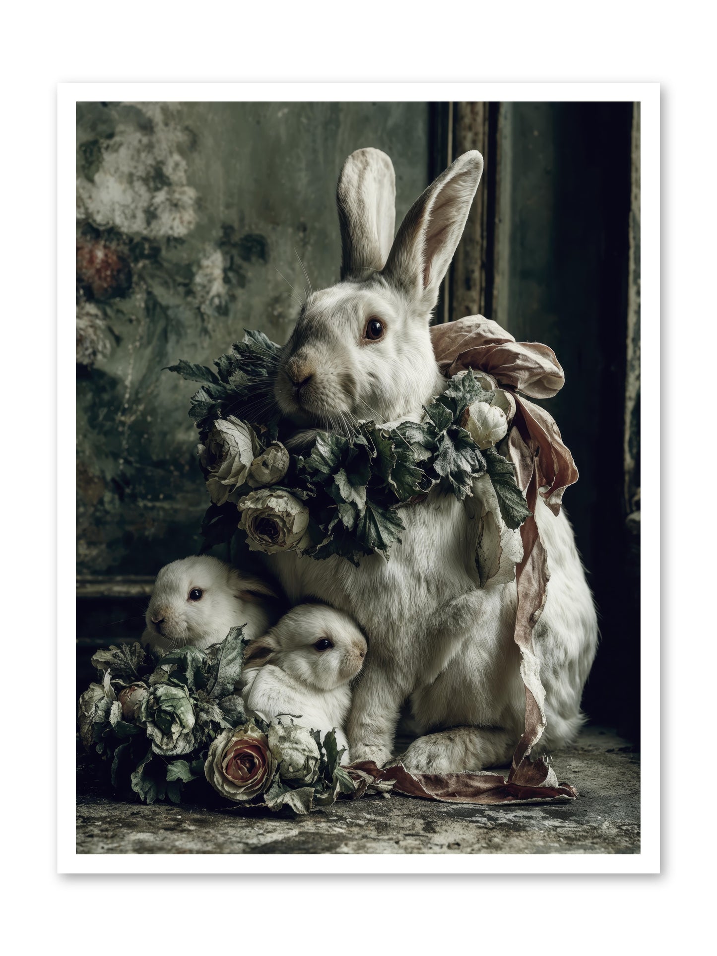 Never ending story -- Loose Canvas Print 30x40