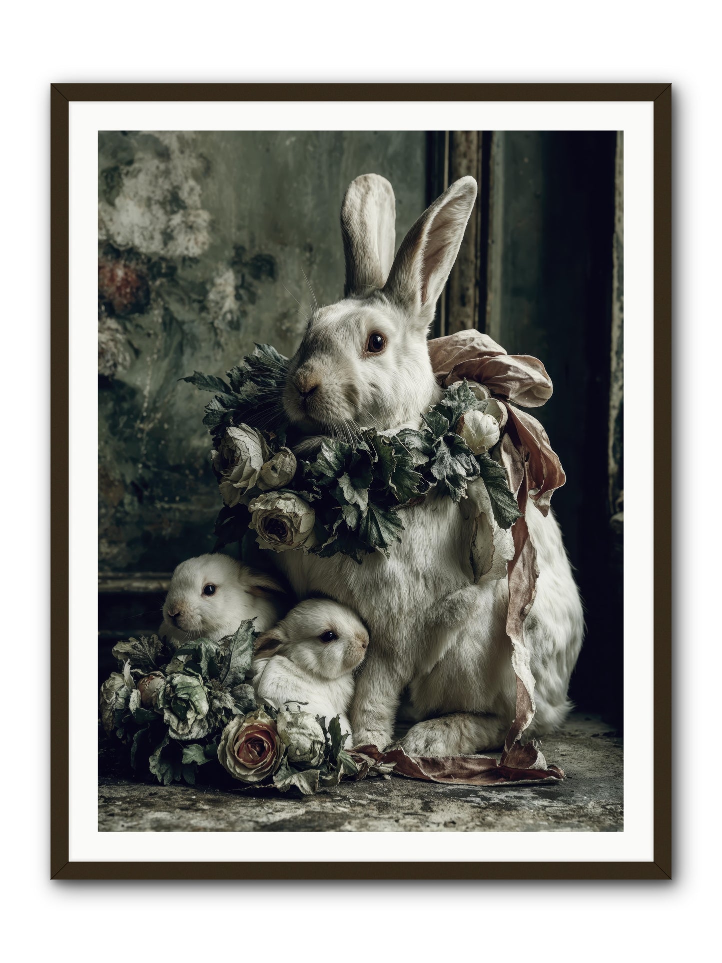 Never ending story -- Framed Print - Black 36x48