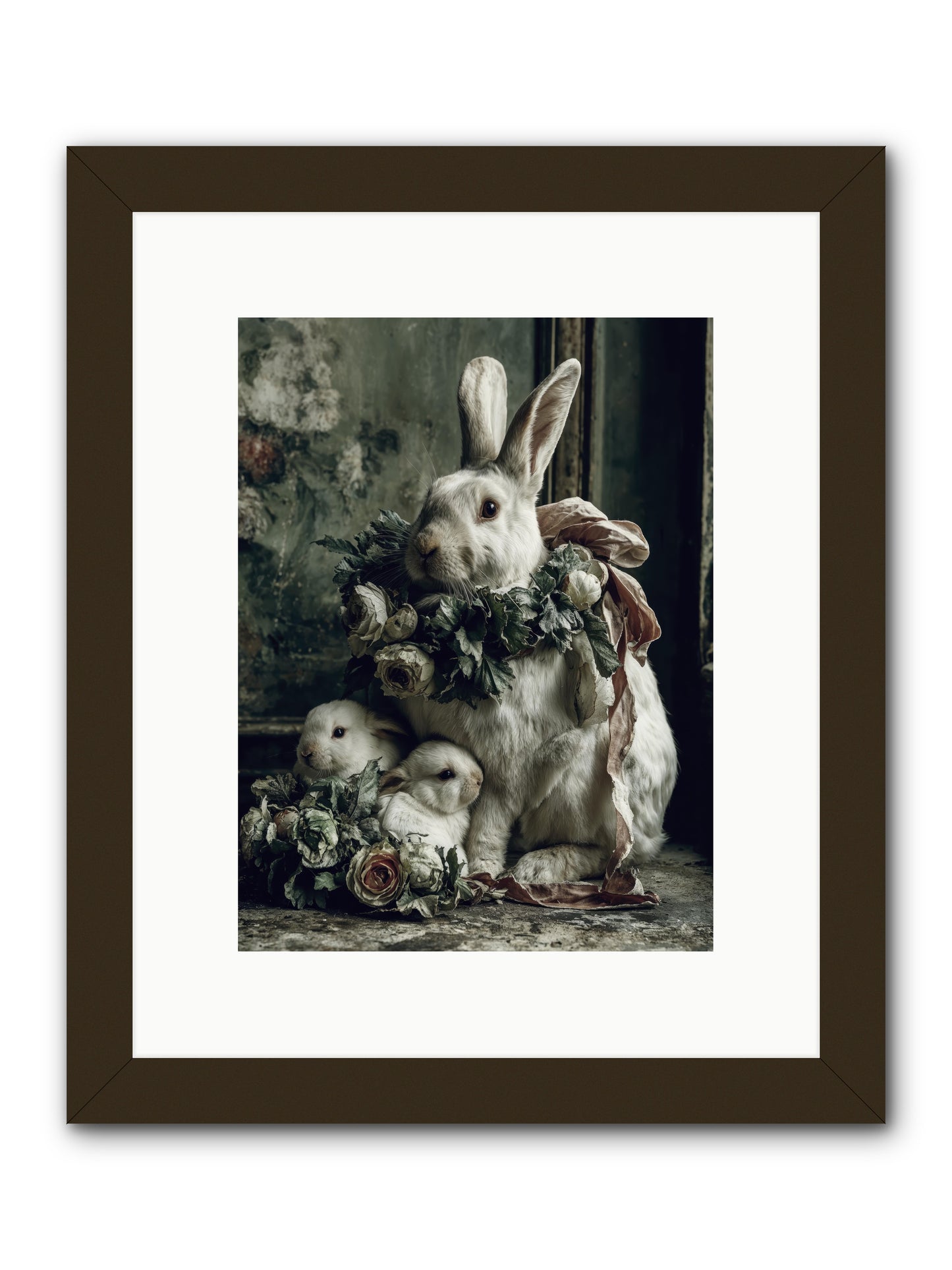 Never ending story -- Framed Print - Black 9x12