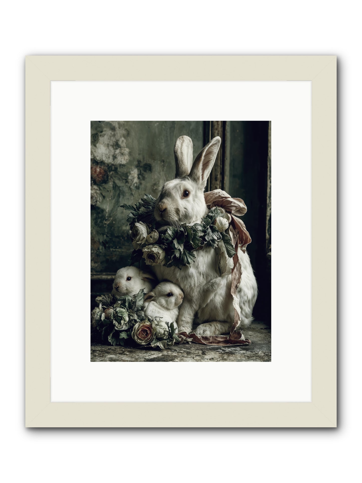 Never ending story -- Framed Print - White 9x12
