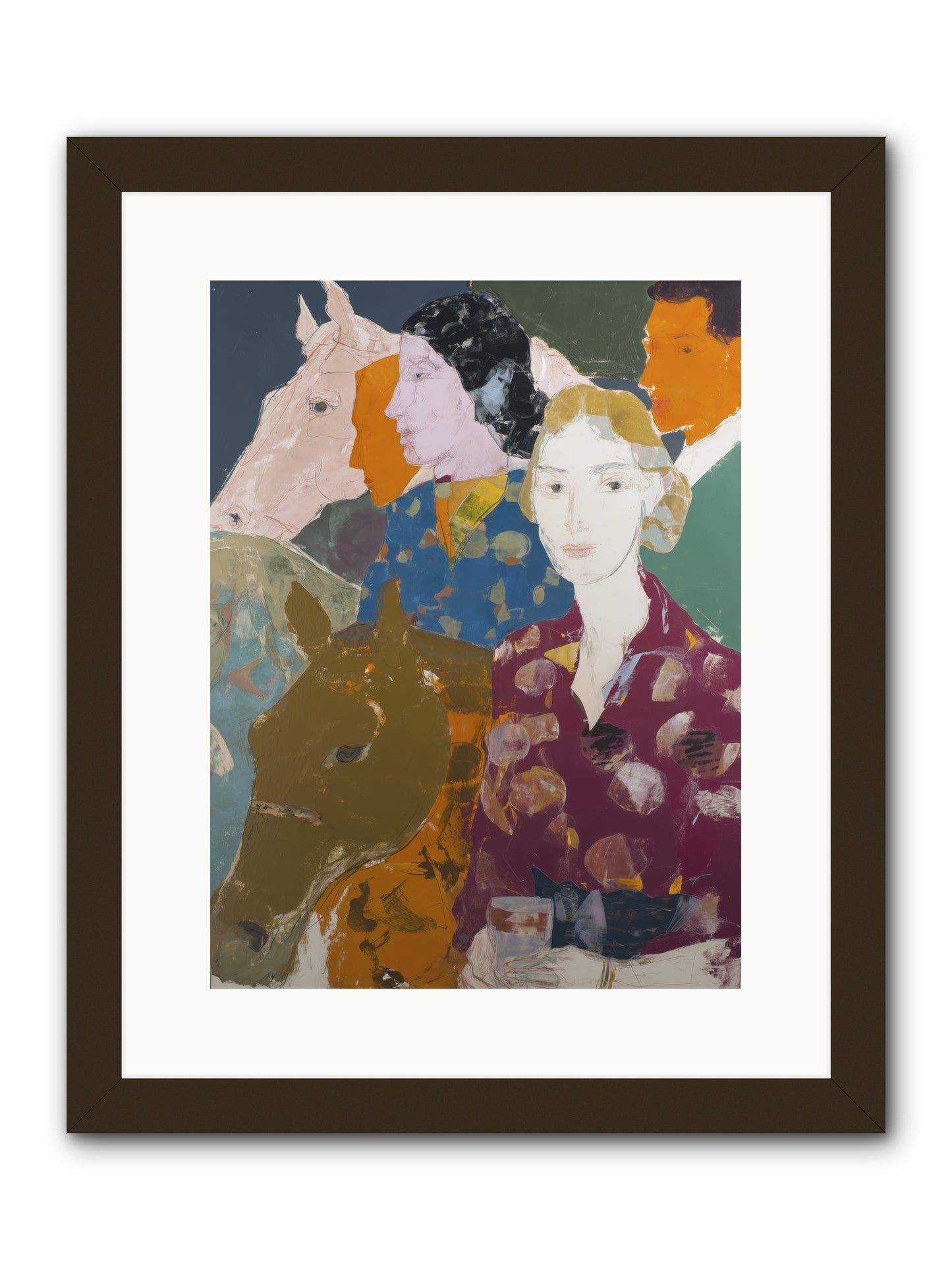 New Hope -- Framed Print - Black 12x16