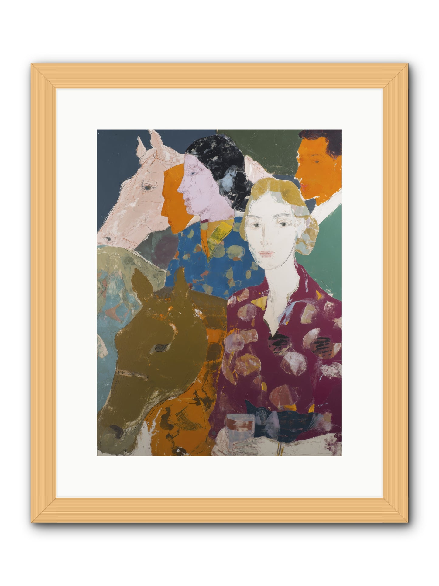 New Hope -- Framed Print - Natural 12x16