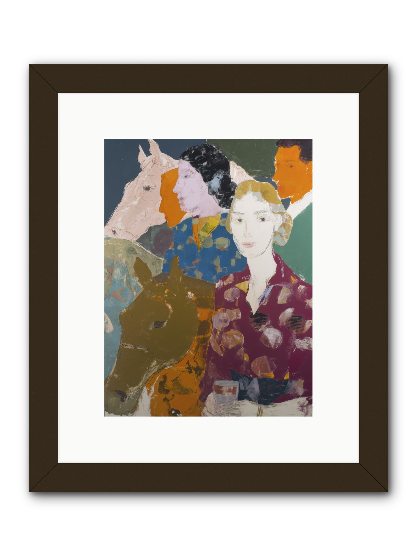 New Hope -- Framed Print - Black 9x12