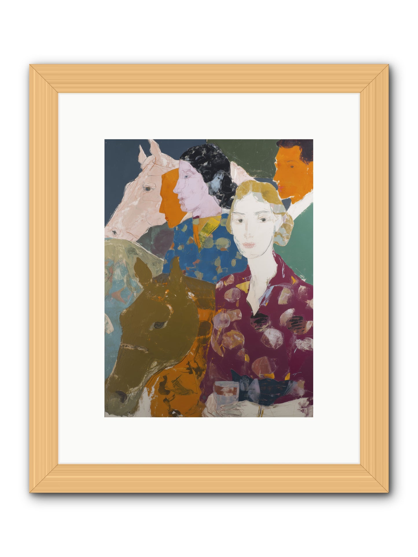 New Hope -- Framed Print - Natural 9x12