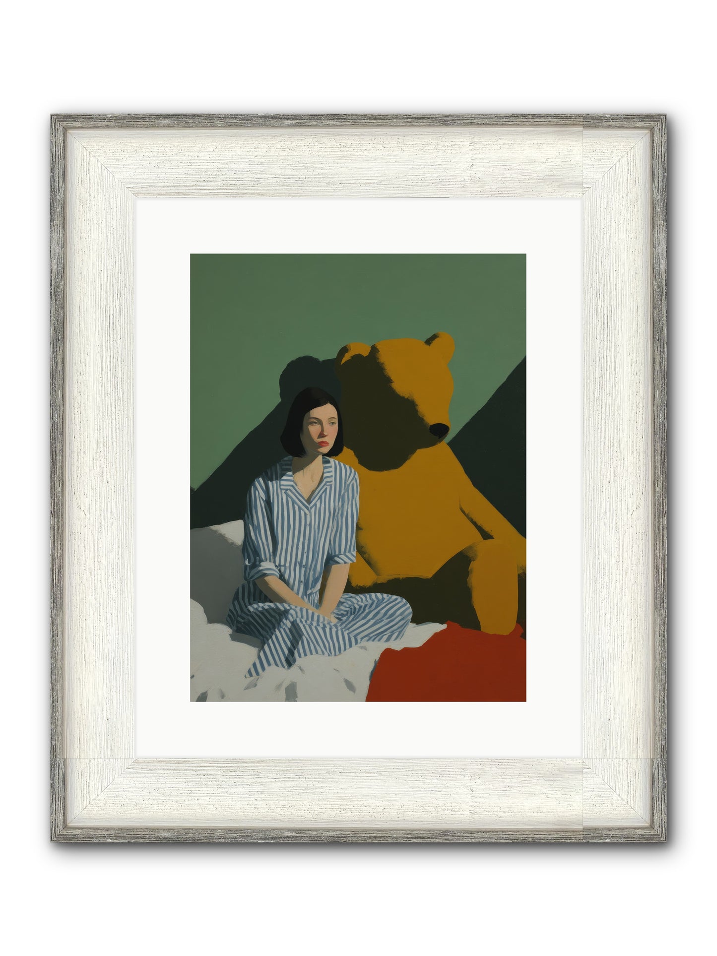 Nightgown Diplomacy — Nightgown-Diplomacy-12x16-Framed-Print-Driftwood-White.jpg