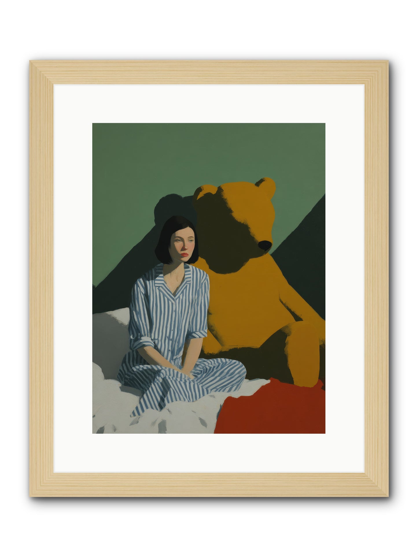 Nightgown Diplomacy — Nightgown-Diplomacy-12x16-Framed-Print-Natural.jpg