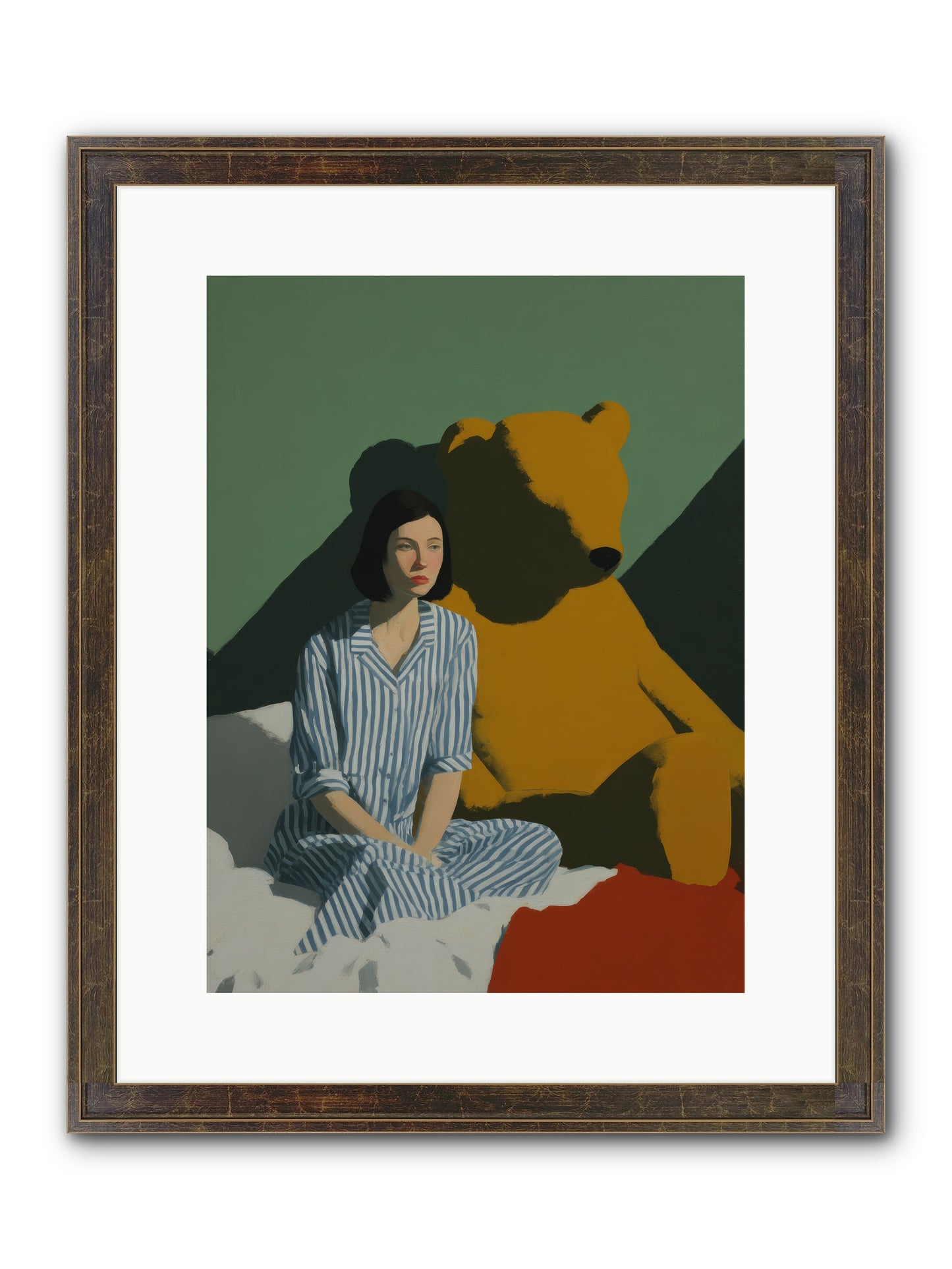 Nightgown Diplomacy — Nightgown-Diplomacy-12x16-Framed-Print-Slimwoods-Black-Gold.jpg