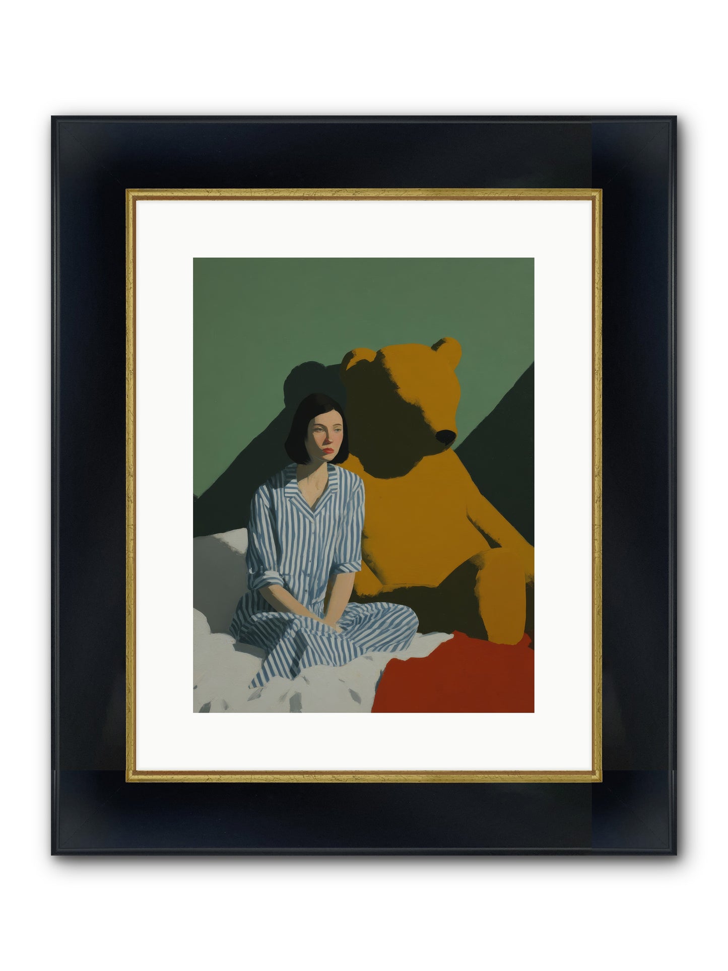 Nightgown Diplomacy — Nightgown-Diplomacy-12x16-Framed-Print-Wide-Black-w-Gold.jpg