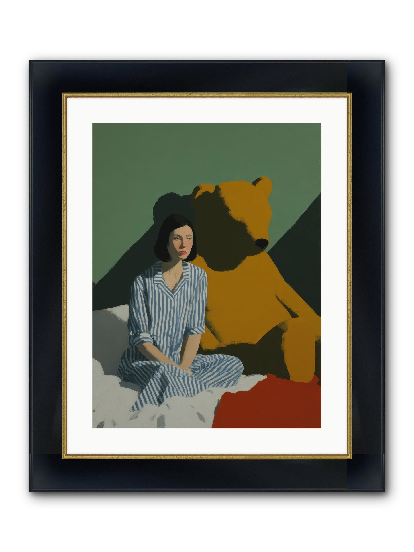 Nightgown Diplomacy — Nightgown-Diplomacy-18x24-Framed-Print-Wide-Black-w-Gold.jpg