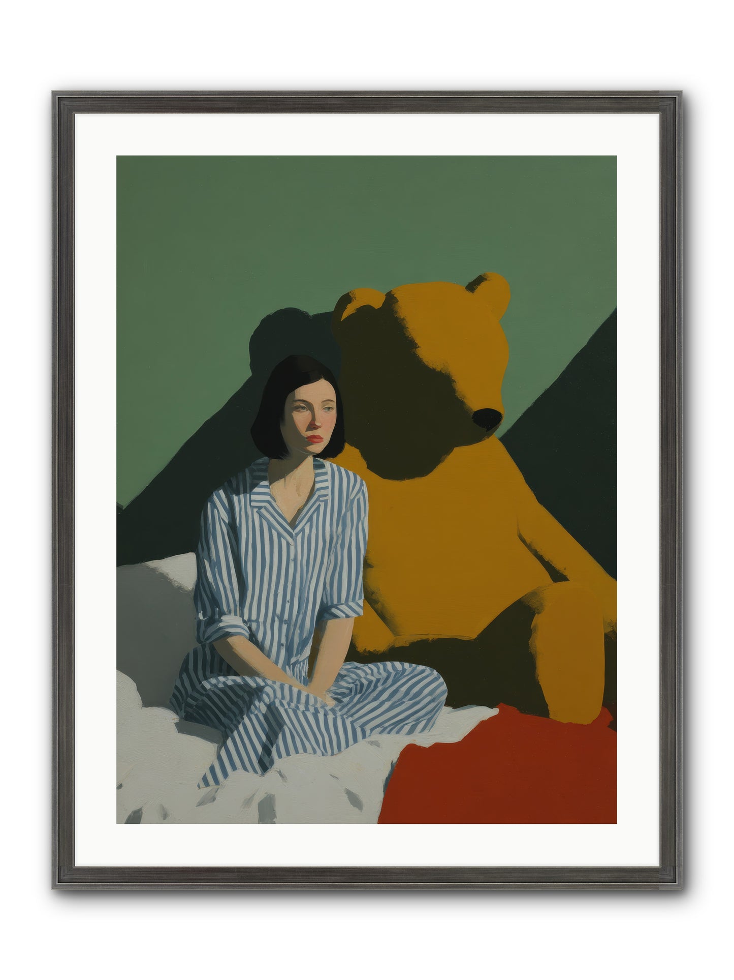 Nightgown Diplomacy — Nightgown-Diplomacy-24x32-Framed-Print-Slimwoods-Black-Silver.jpg
