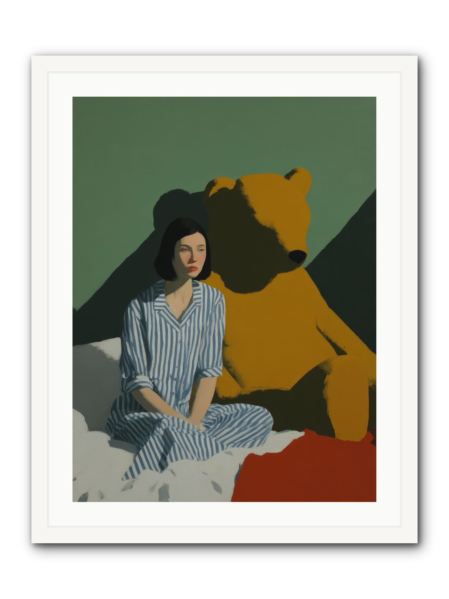 Nightgown Diplomacy — Nightgown-Diplomacy-24x32-Framed-Print-White.jpg