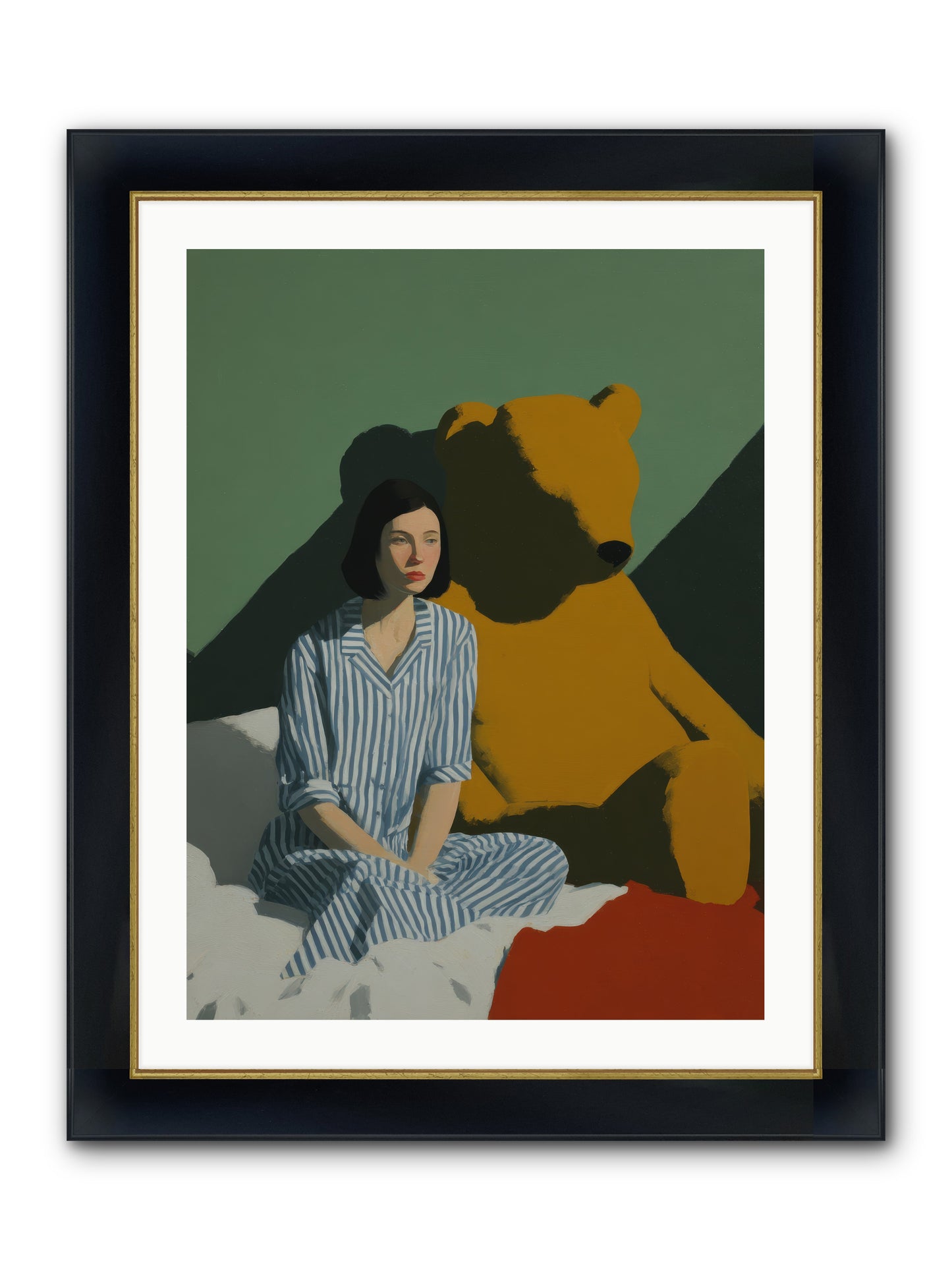 Nightgown Diplomacy — Nightgown-Diplomacy-24x32-Framed-Print-Wide-Black-w-Gold.jpg