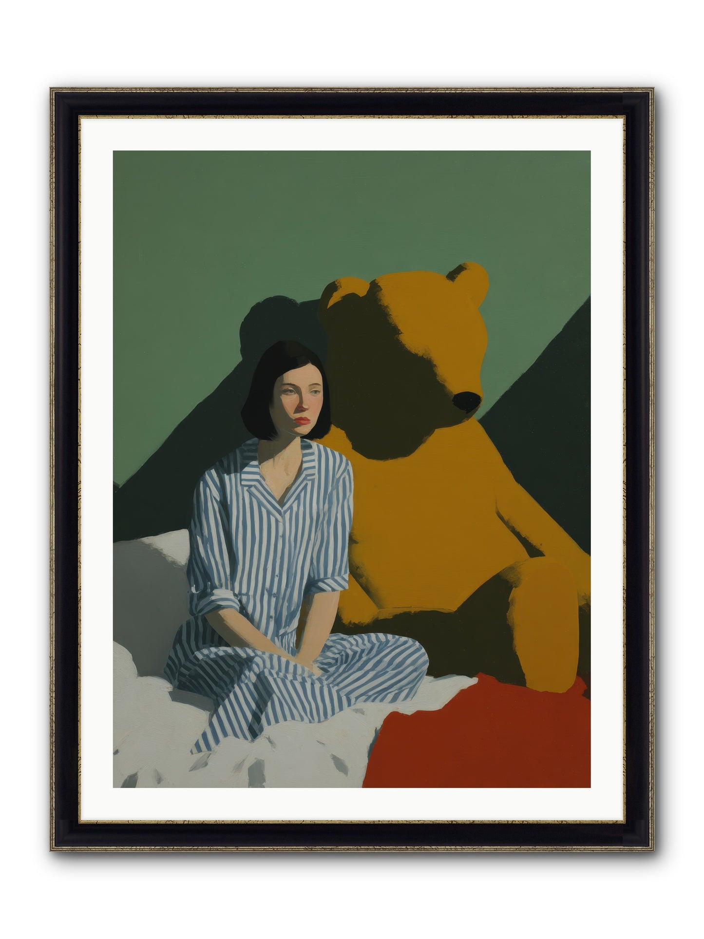 Nightgown Diplomacy — Nightgown-Diplomacy-30x40-Framed-Print-Black-Gold.jpg