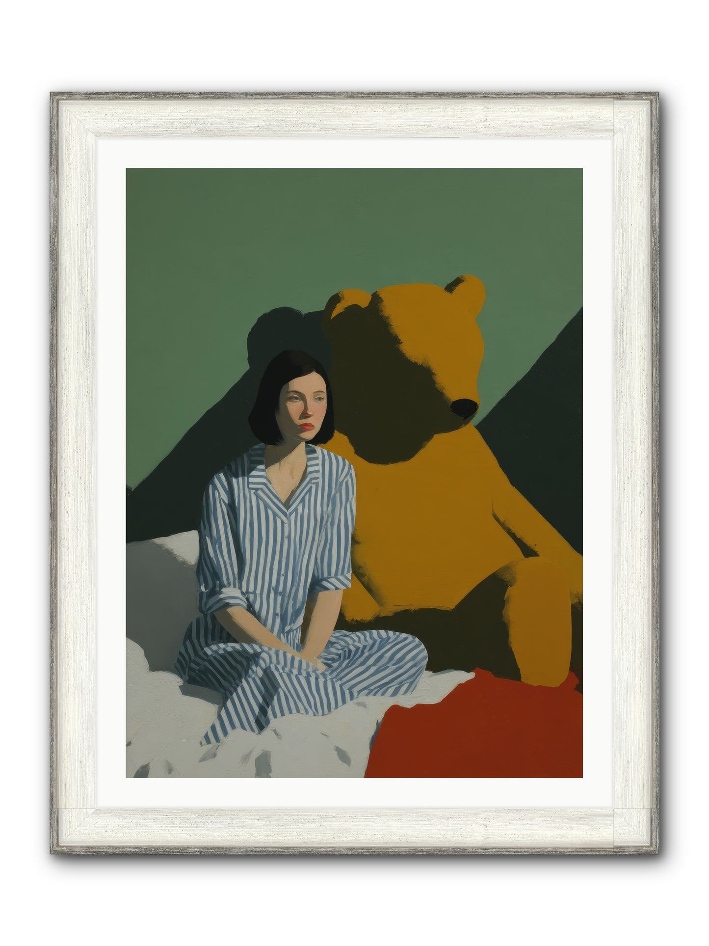 Nightgown Diplomacy — Nightgown-Diplomacy-30x40-Framed-Print-Driftwood-White.jpg