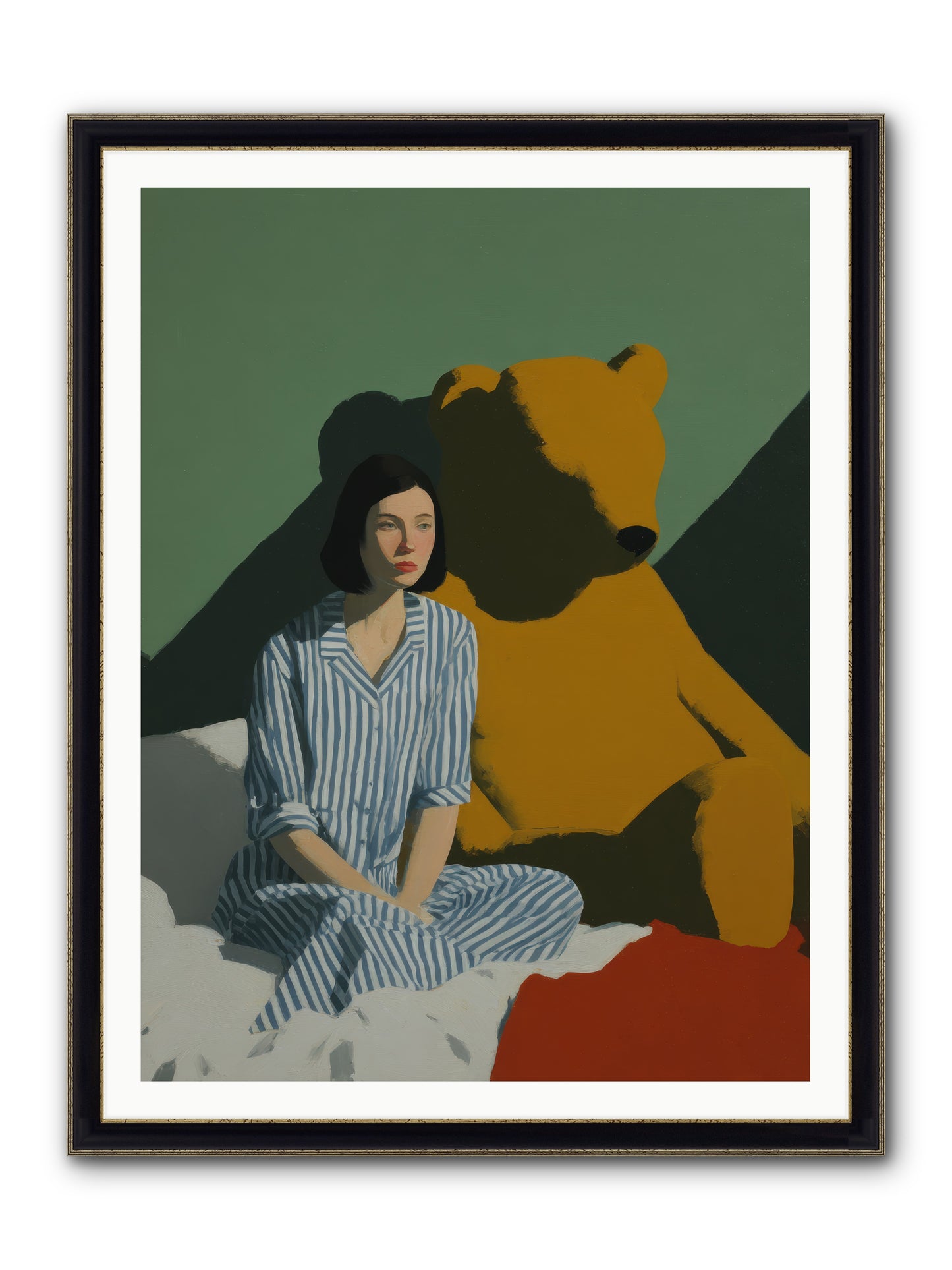 Nightgown Diplomacy — Nightgown-Diplomacy-36x48-Framed-Print-Black-Gold.jpg