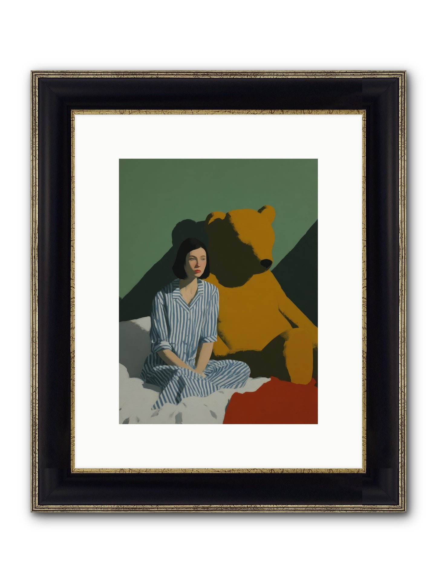 Nightgown Diplomacy — Nightgown-Diplomacy-9x12-Framed-Print-Black-Gold.jpg