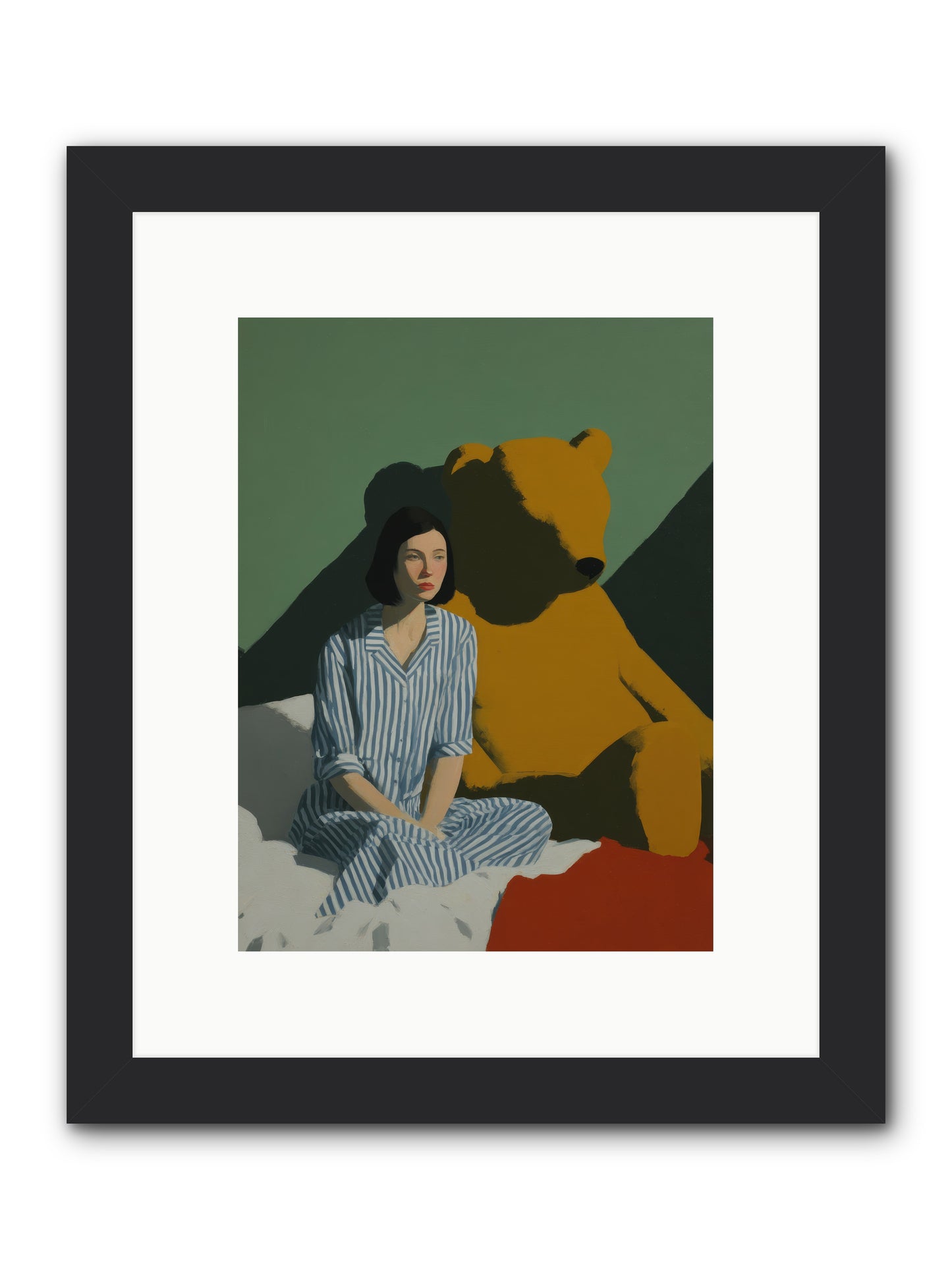 Nightgown Diplomacy — Nightgown-Diplomacy-9x12-Framed-Print-Black.jpg