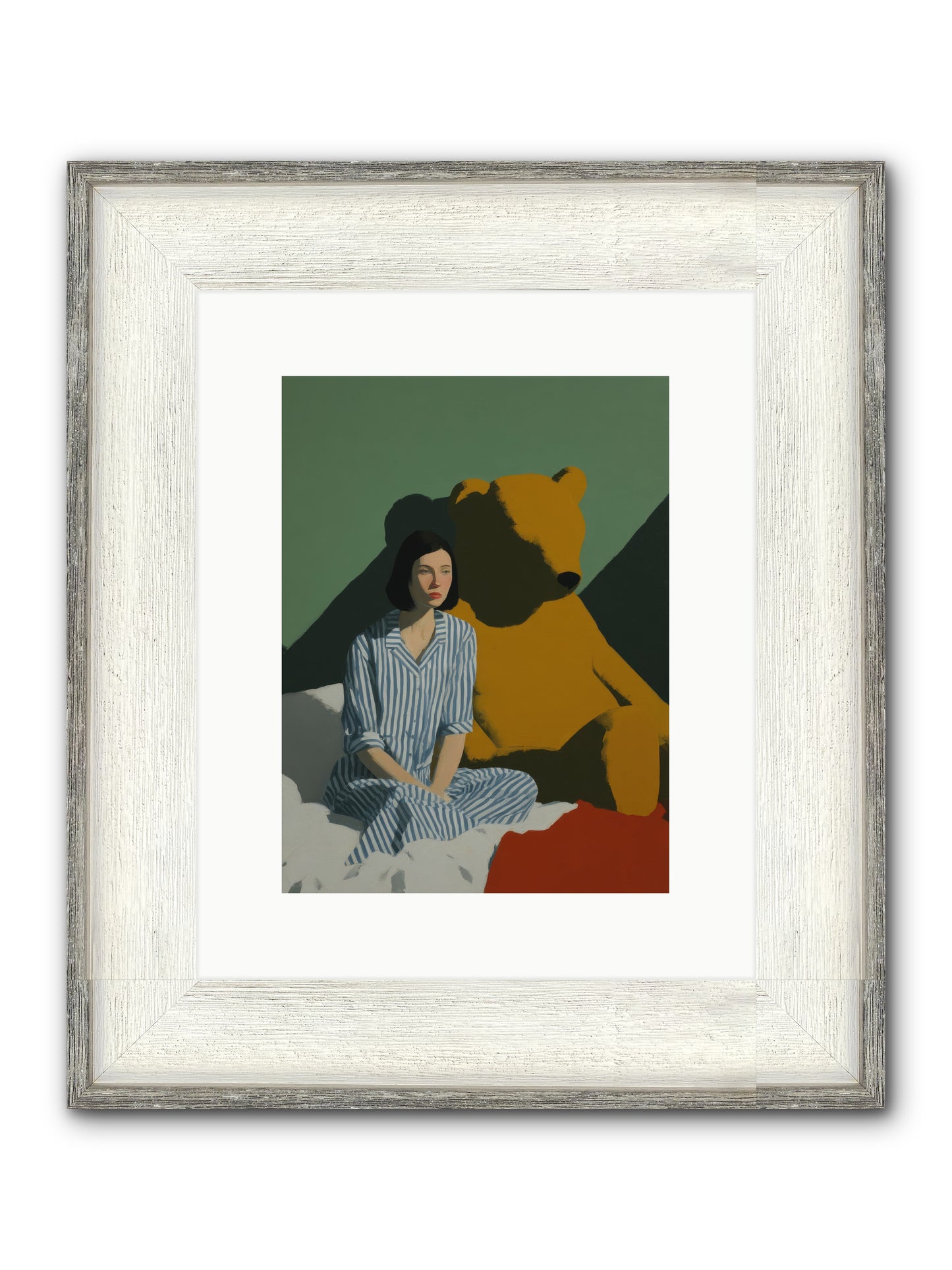 Nightgown Diplomacy — Nightgown-Diplomacy-9x12-Framed-Print-Driftwood-White.jpg