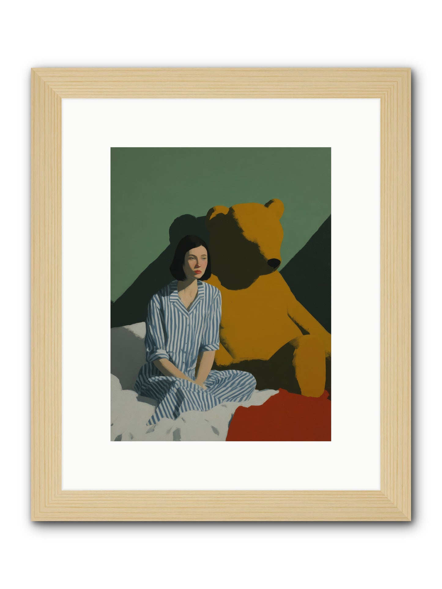 Nightgown Diplomacy — Nightgown-Diplomacy-9x12-Framed-Print-Natural.jpg