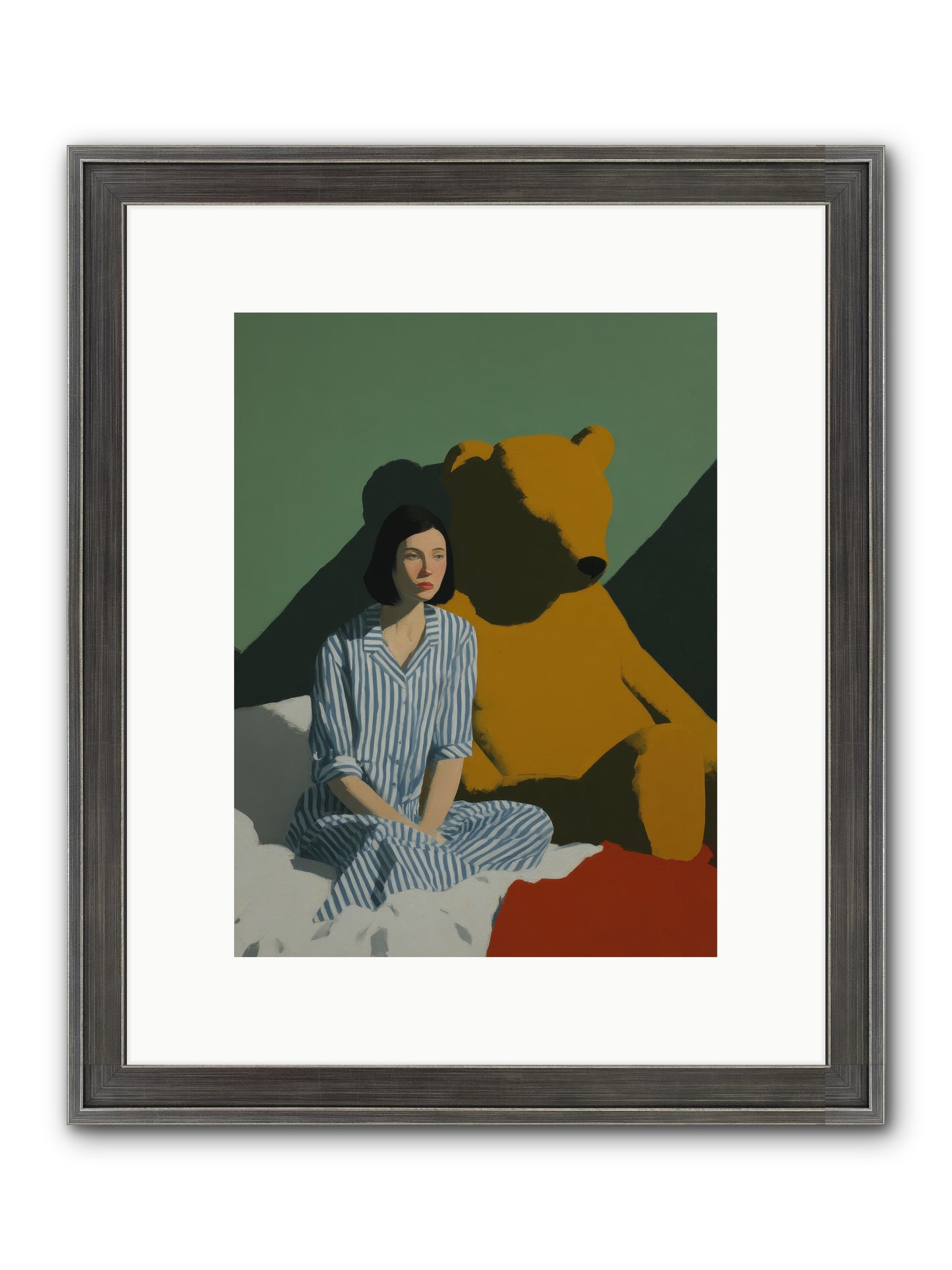 Nightgown Diplomacy — Nightgown-Diplomacy-9x12-Framed-Print-Slimwoods-Black-Silver.jpg