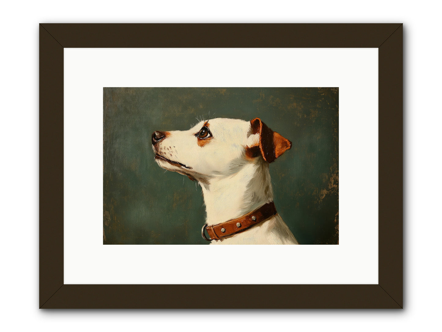 Noble Heart -- Framed Print - Black 12x8