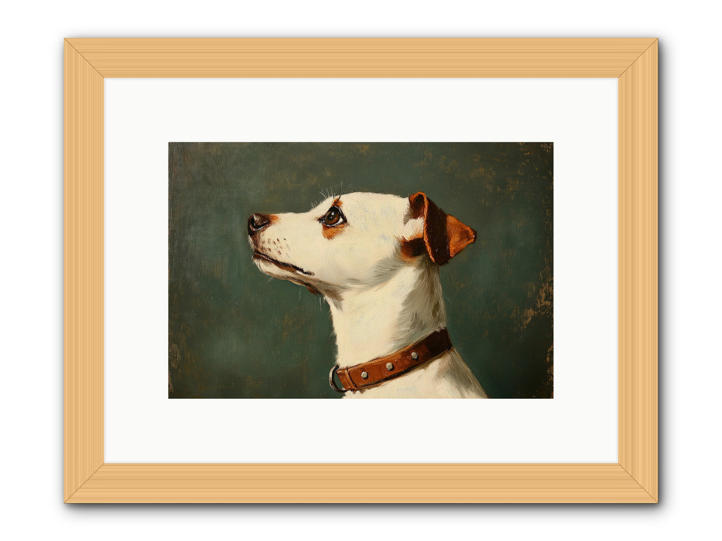Noble Heart -- Framed Print - Natural 12x8