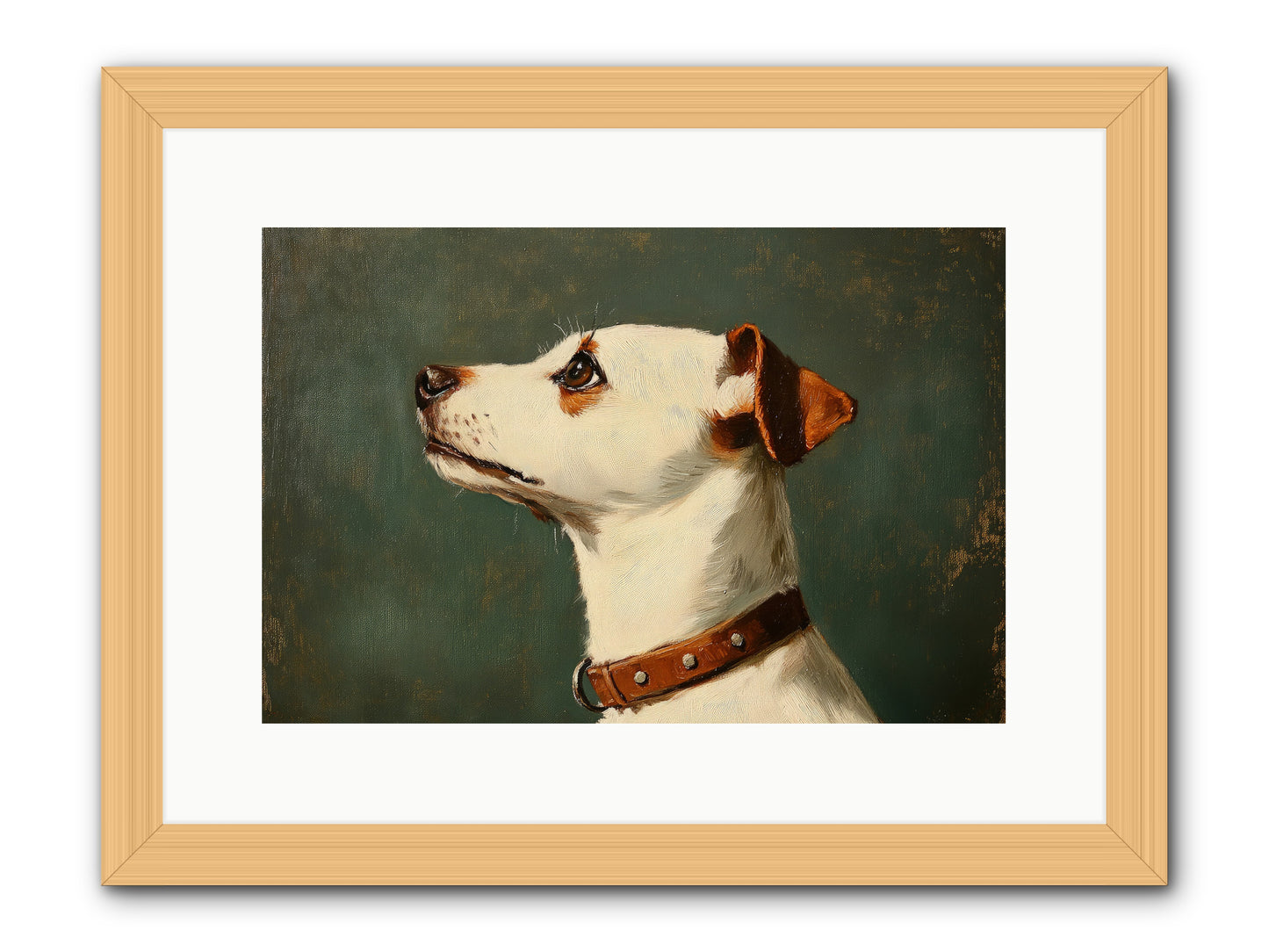 Noble Heart -- Framed Print - Natural 15x10