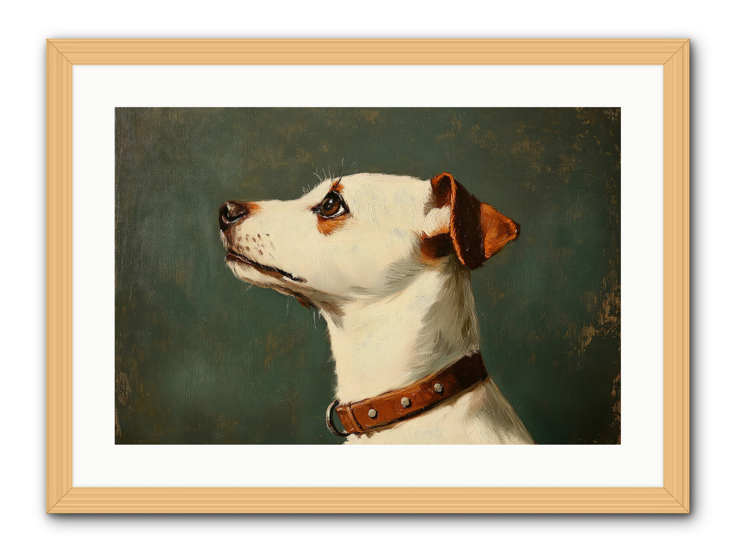 Noble Heart -- Framed Print - Natural 24x16