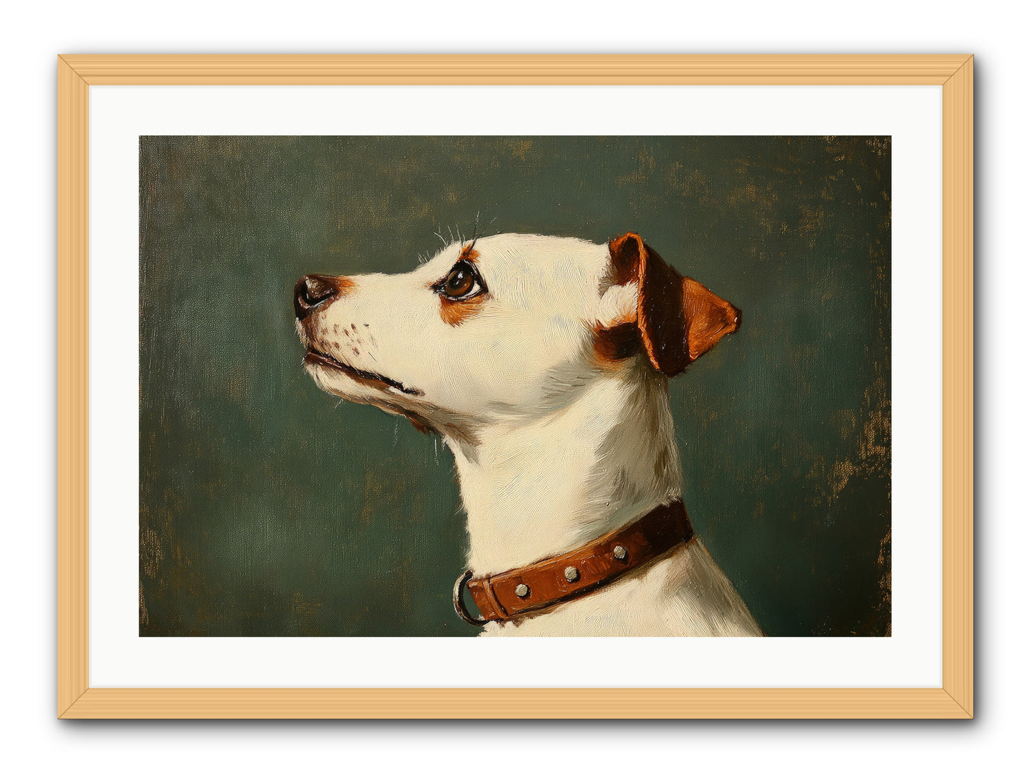 Noble Heart -- Framed Print - Natural 30x20