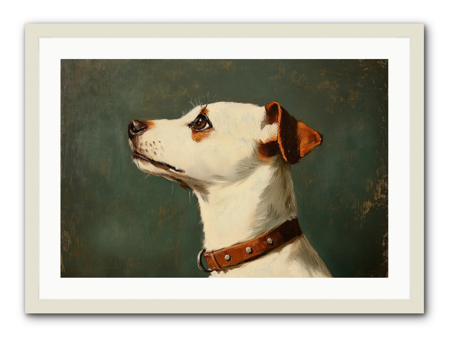 Noble Heart -- Framed Print - White 30x20
