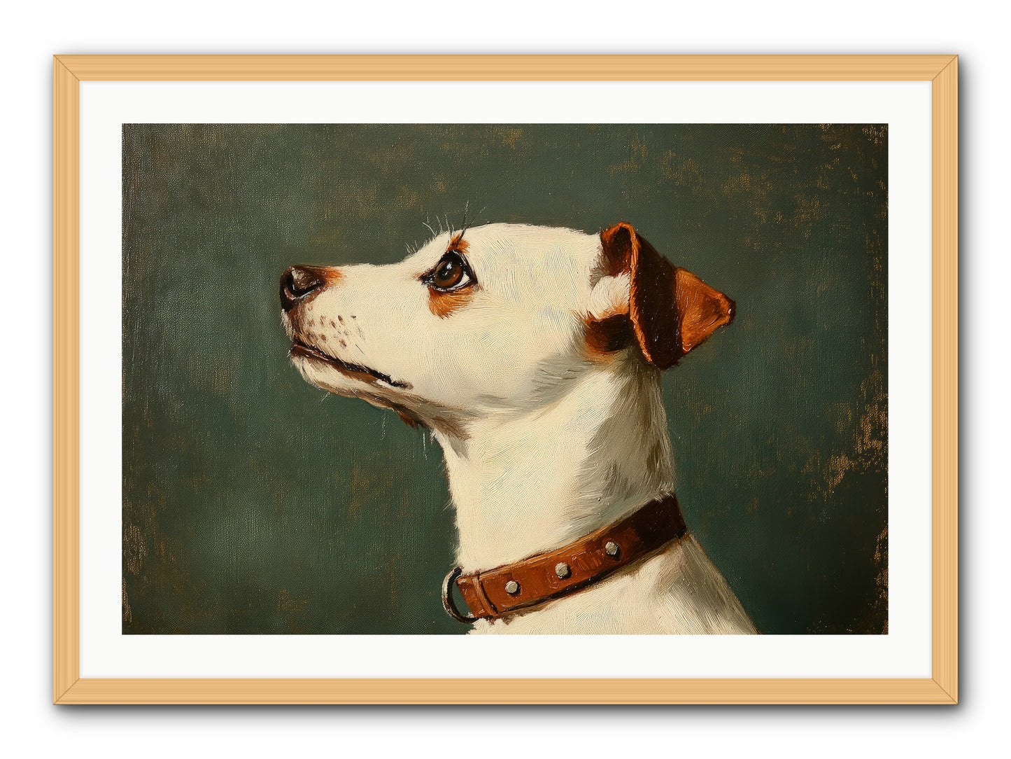 Noble Heart -- Framed Print - Natural 36x24