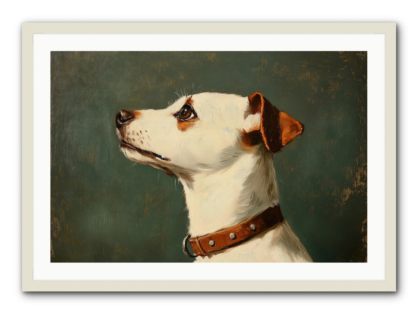 Noble Heart -- Framed Print - White 36x24