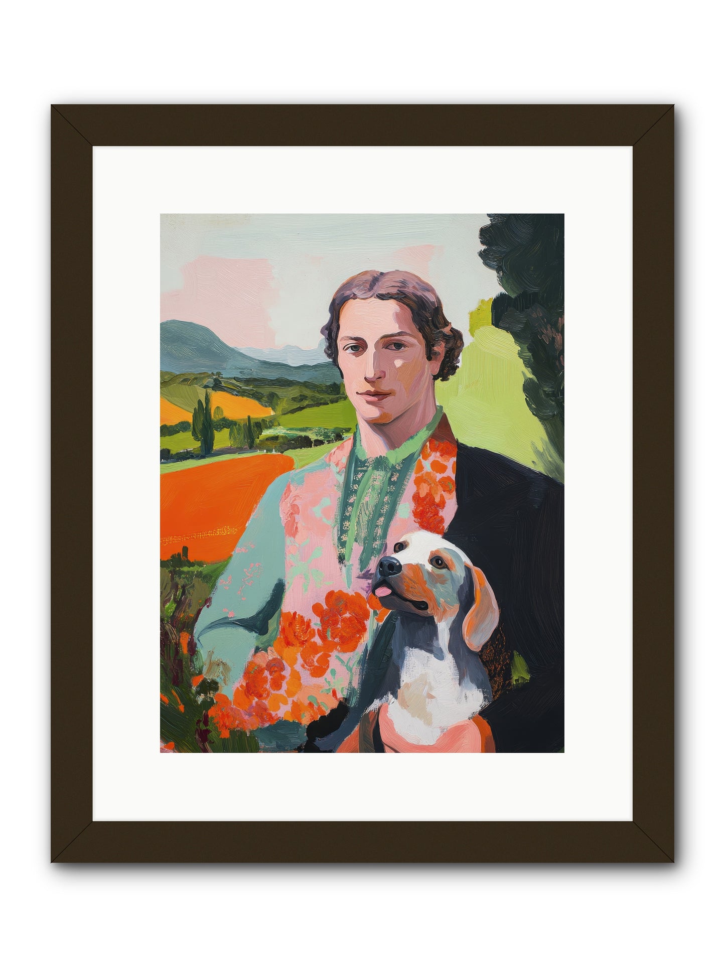 Noble Heart Tender -- Framed Print - Black 12x16