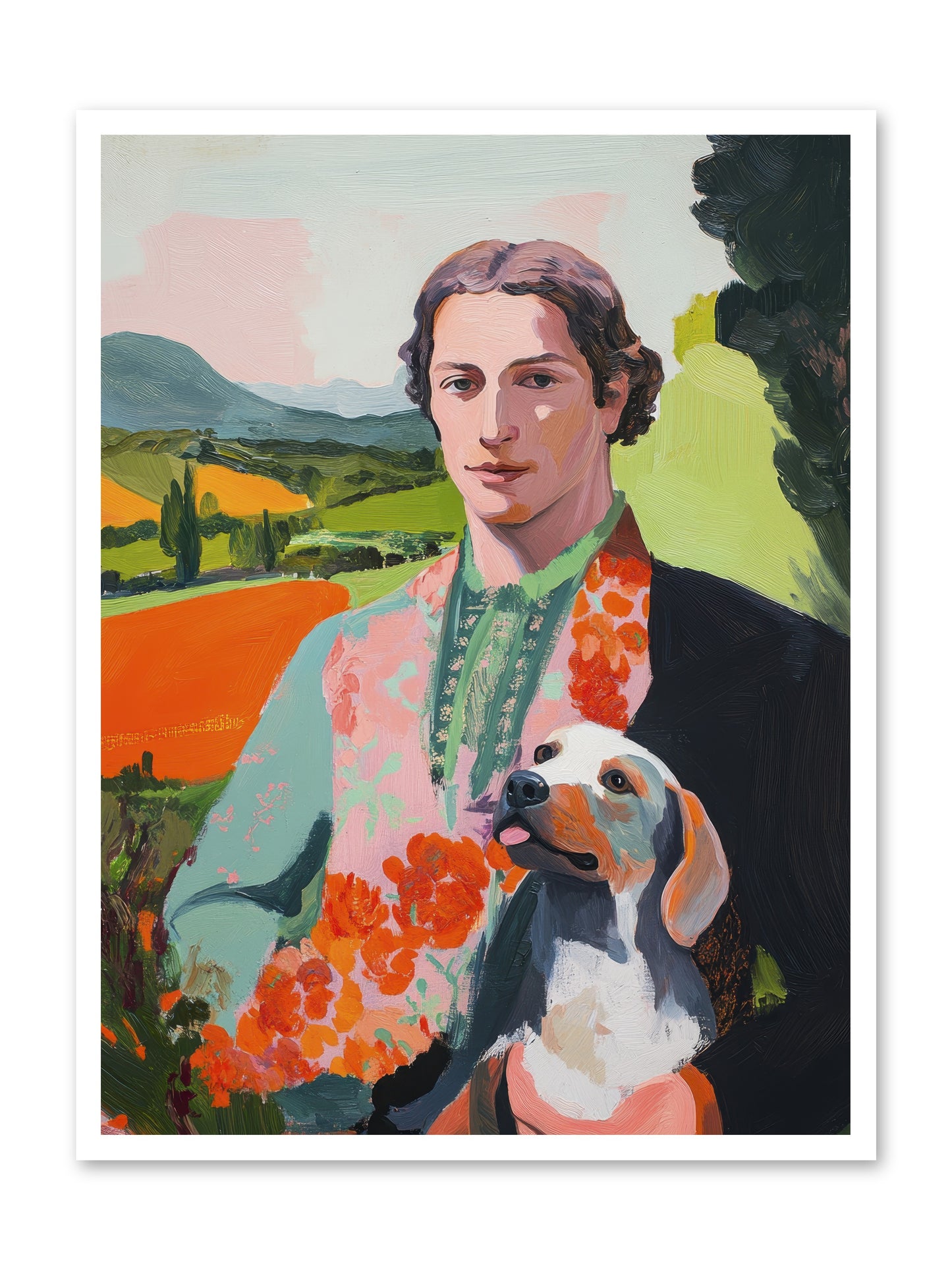 Noble Heart Tender -- Loose Canvas Print 30x40