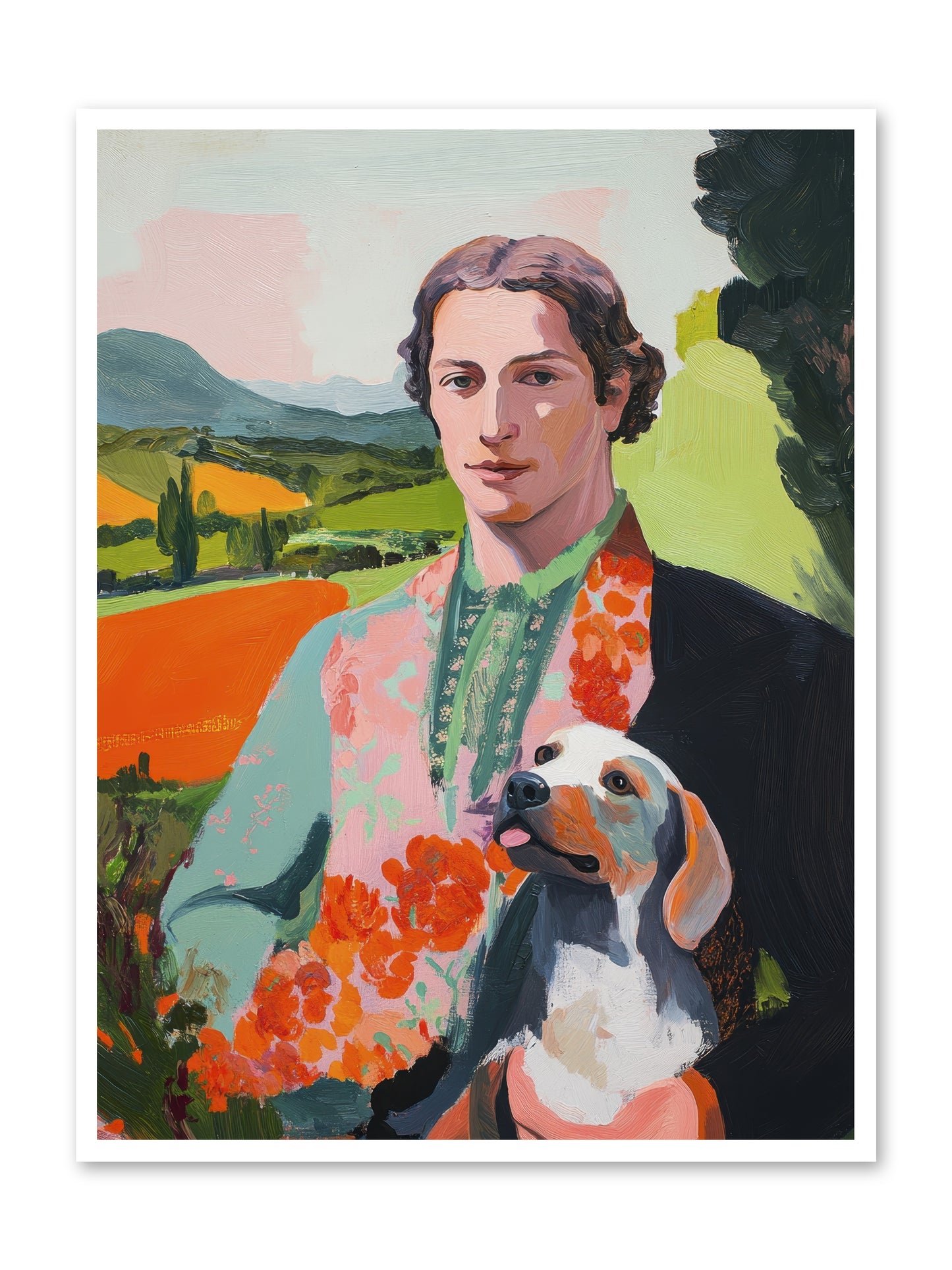 Noble Heart Tender -- Loose Canvas Print 36x48
