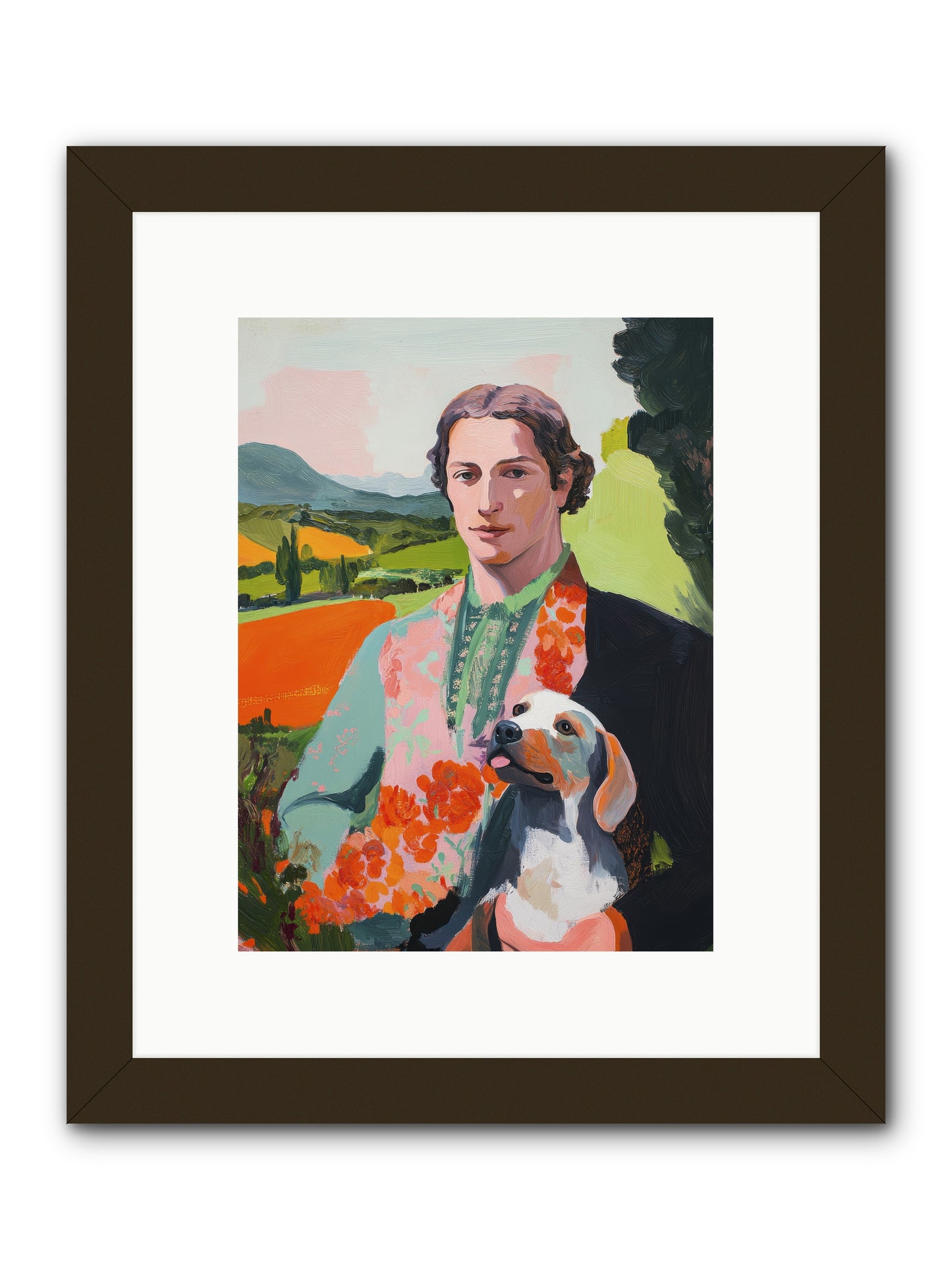 Noble Heart Tender -- Framed Print - Black 9x12