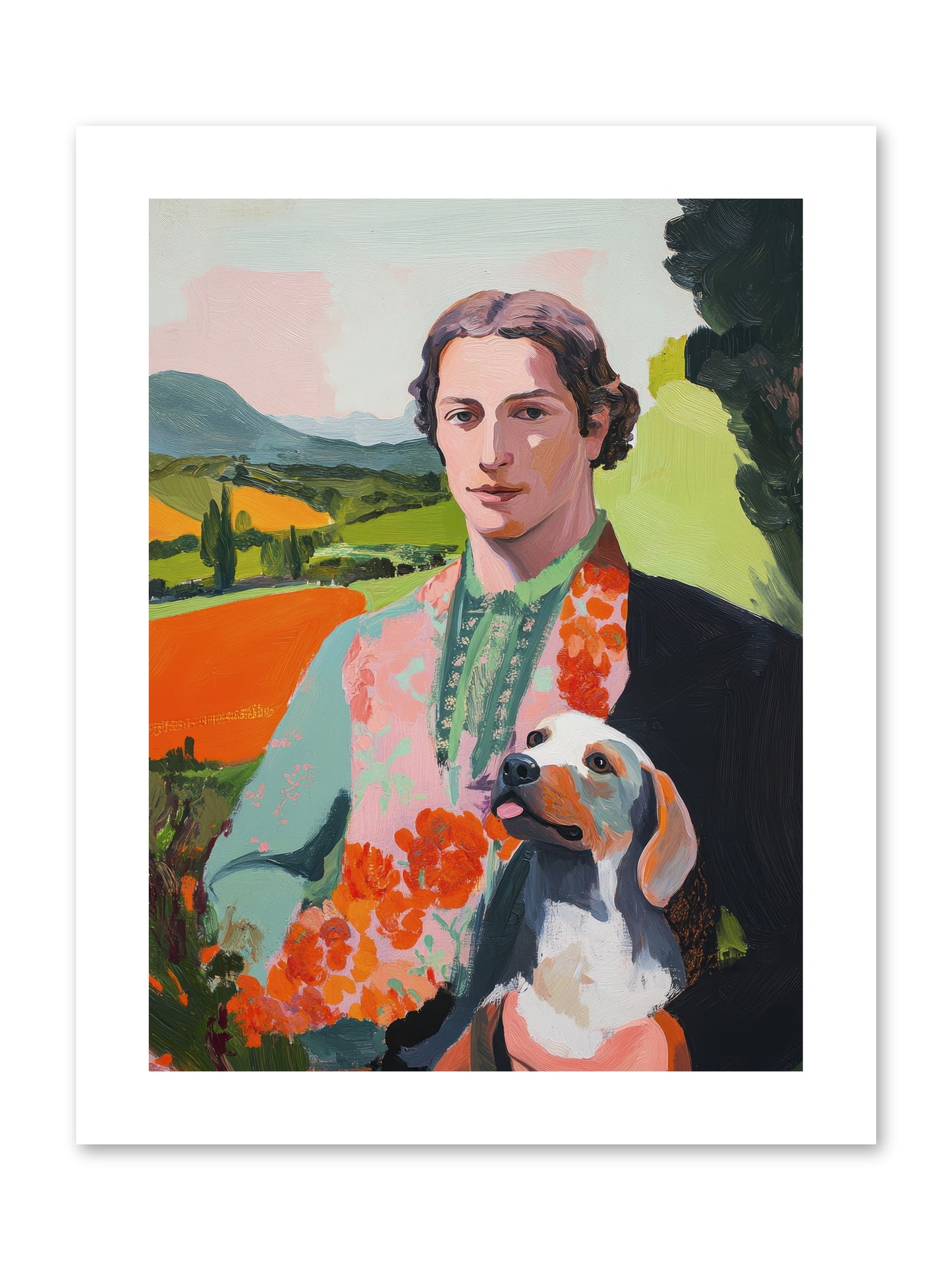 Noble Heart Tender -- Loose Canvas Print 9x12