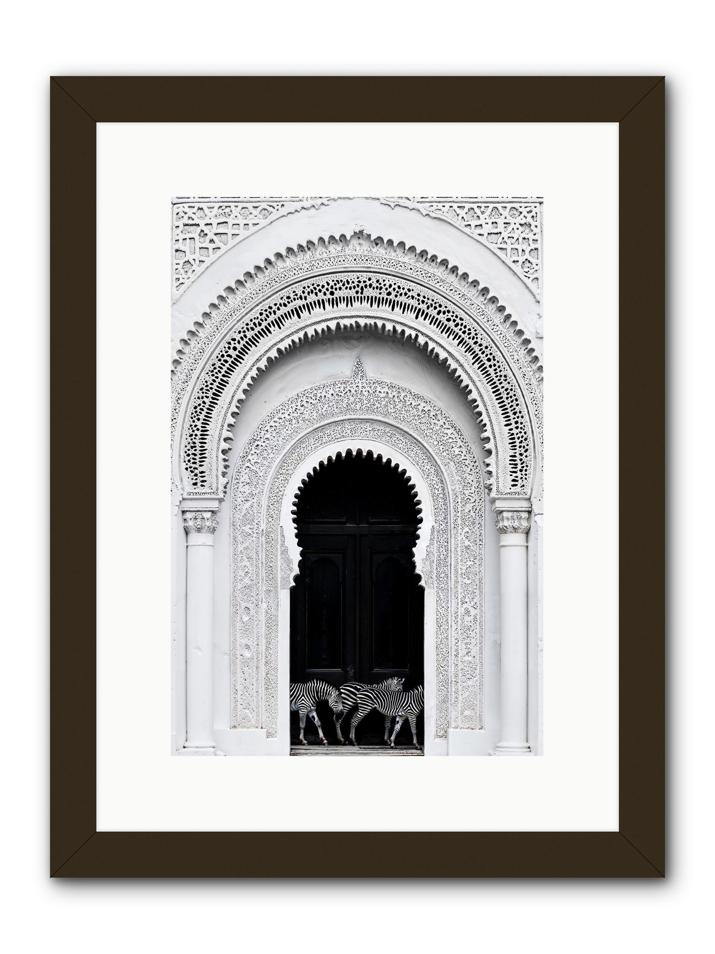 Nomad's Note -- Framed Print - Black 10x15