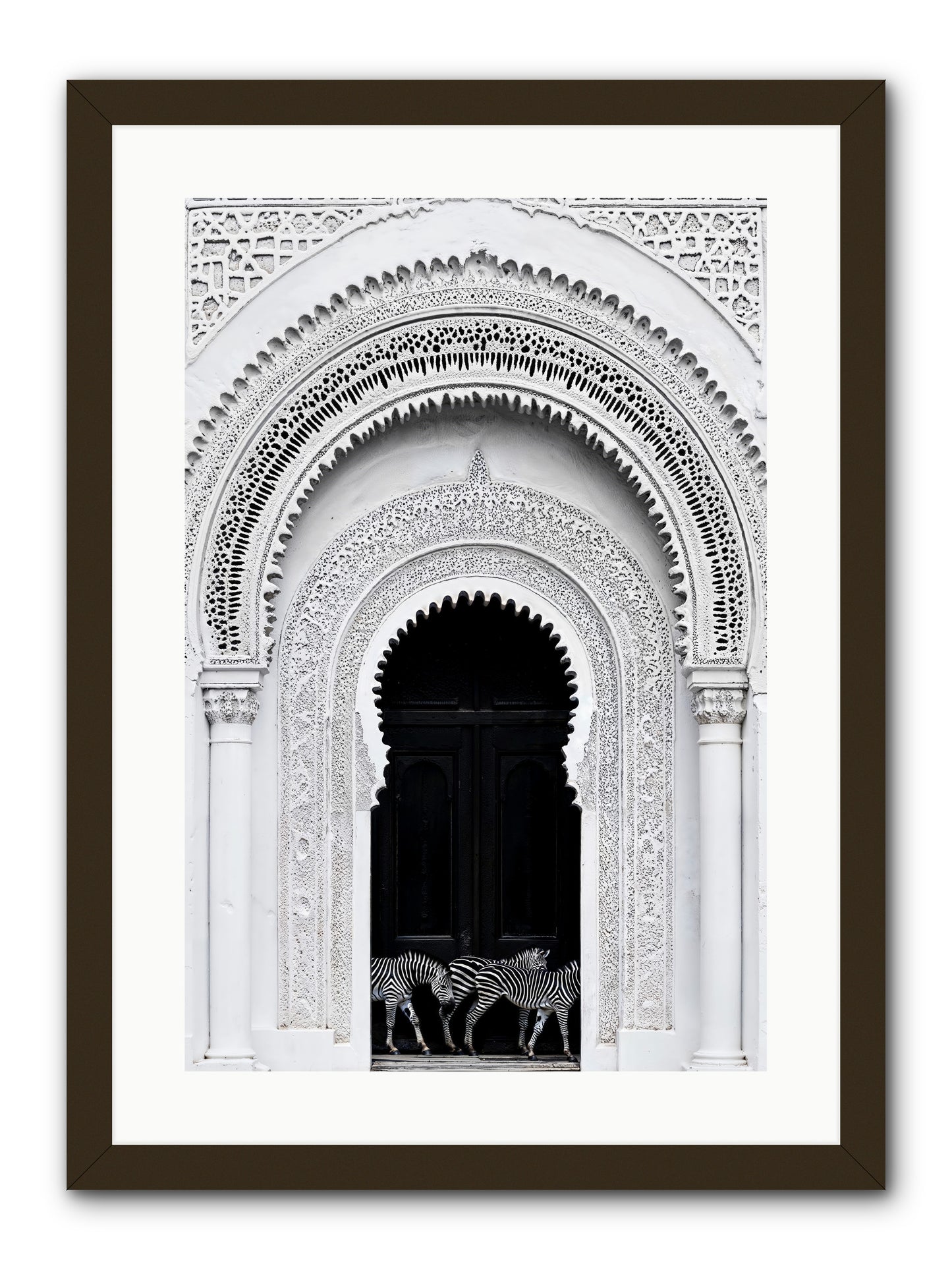 Nomad's Note -- Framed Print - Black 16x24