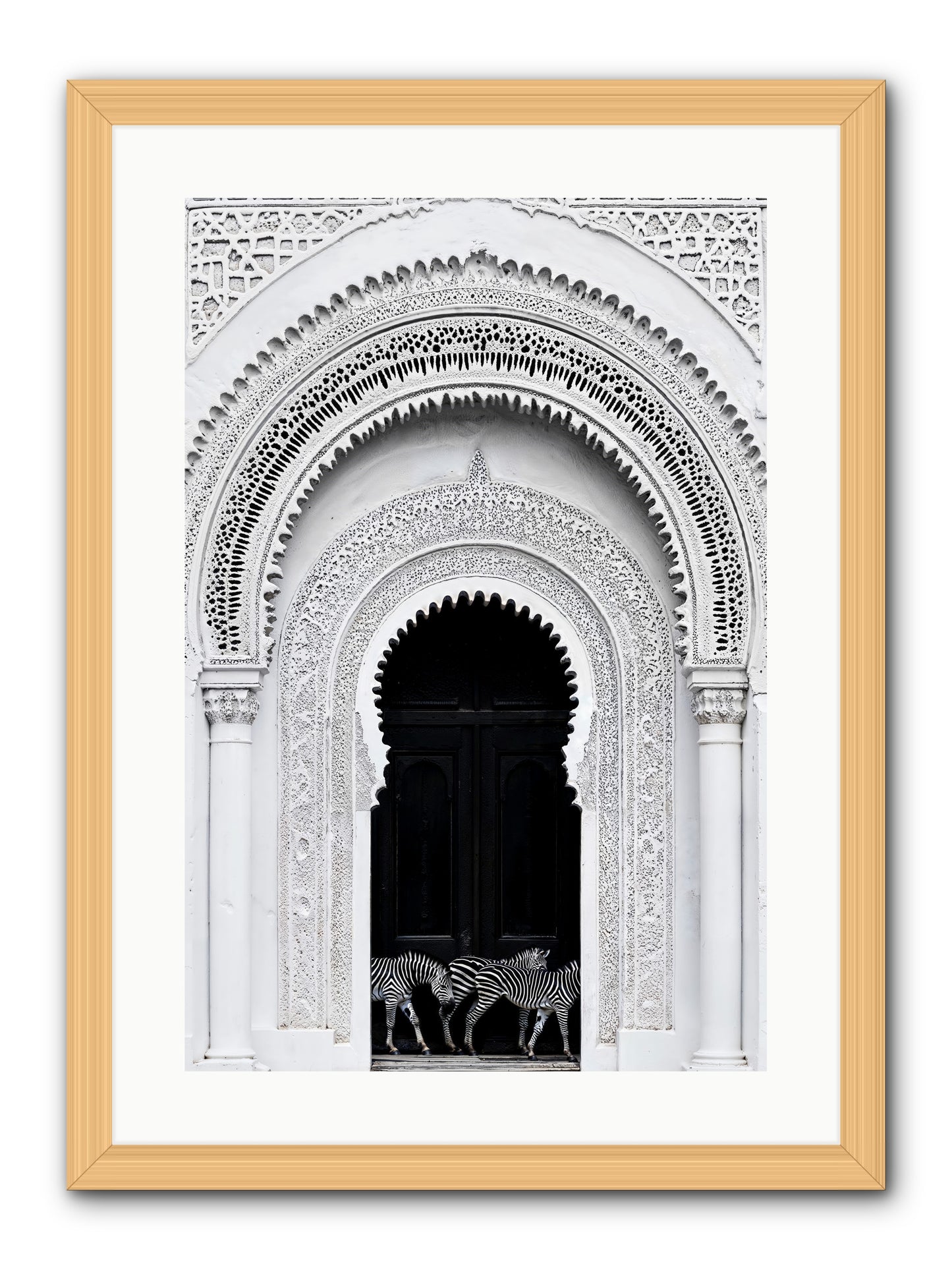 Nomad's Note -- Framed Print - Natural 16x24