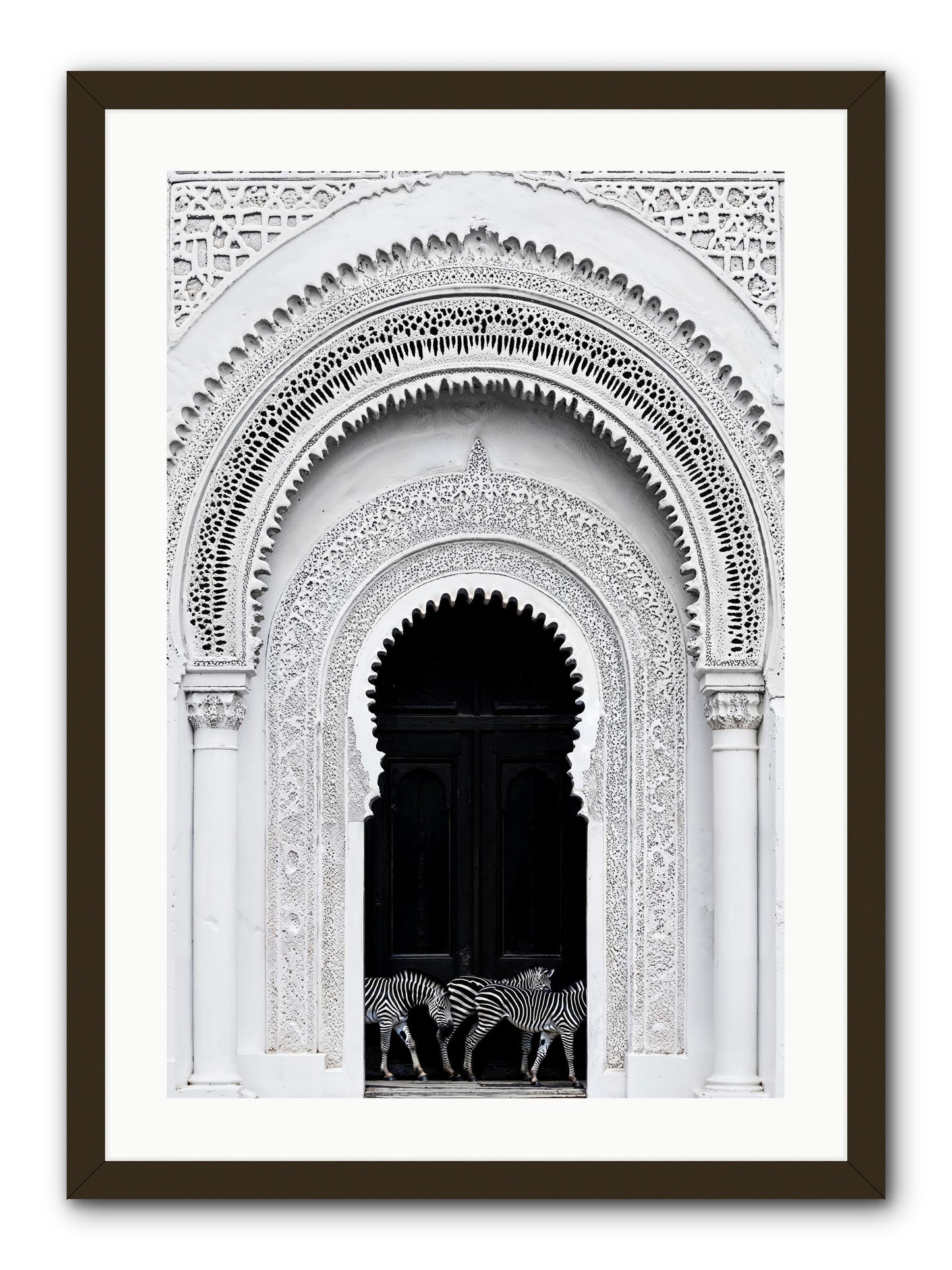 Nomad's Note -- Framed Print - Black 20x30