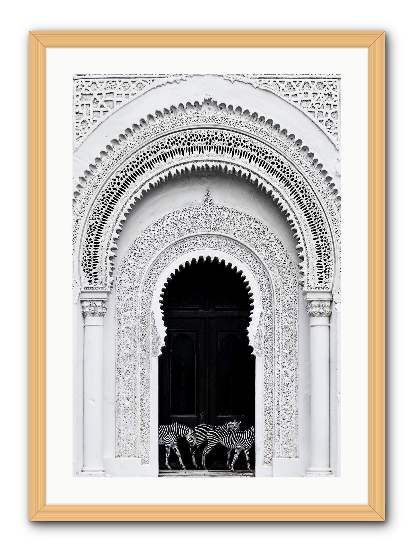 Nomad's Note -- Framed Print - Natural 20x30