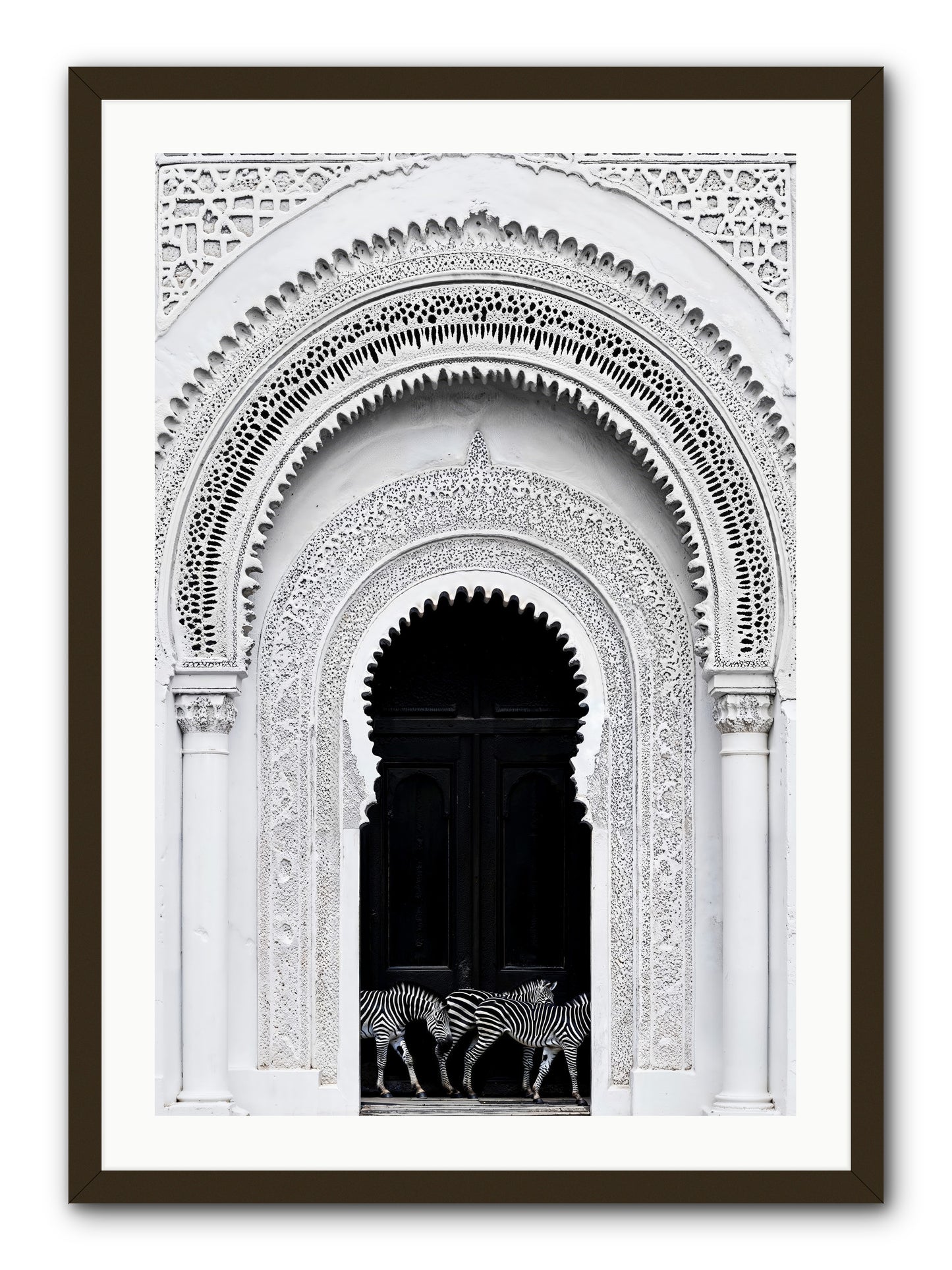 Nomad's Note -- Framed Print - Black 24x36
