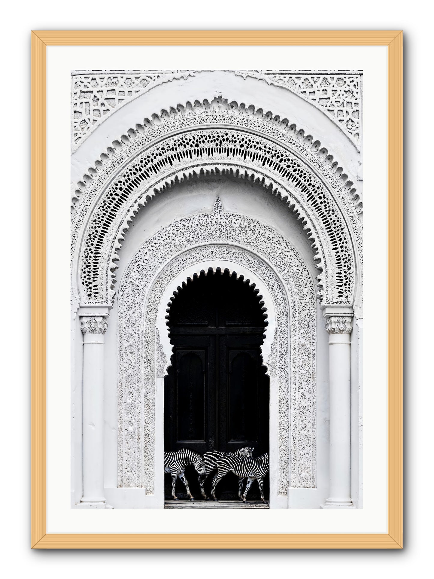 Nomad's Note -- Framed Print - Natural 24x36